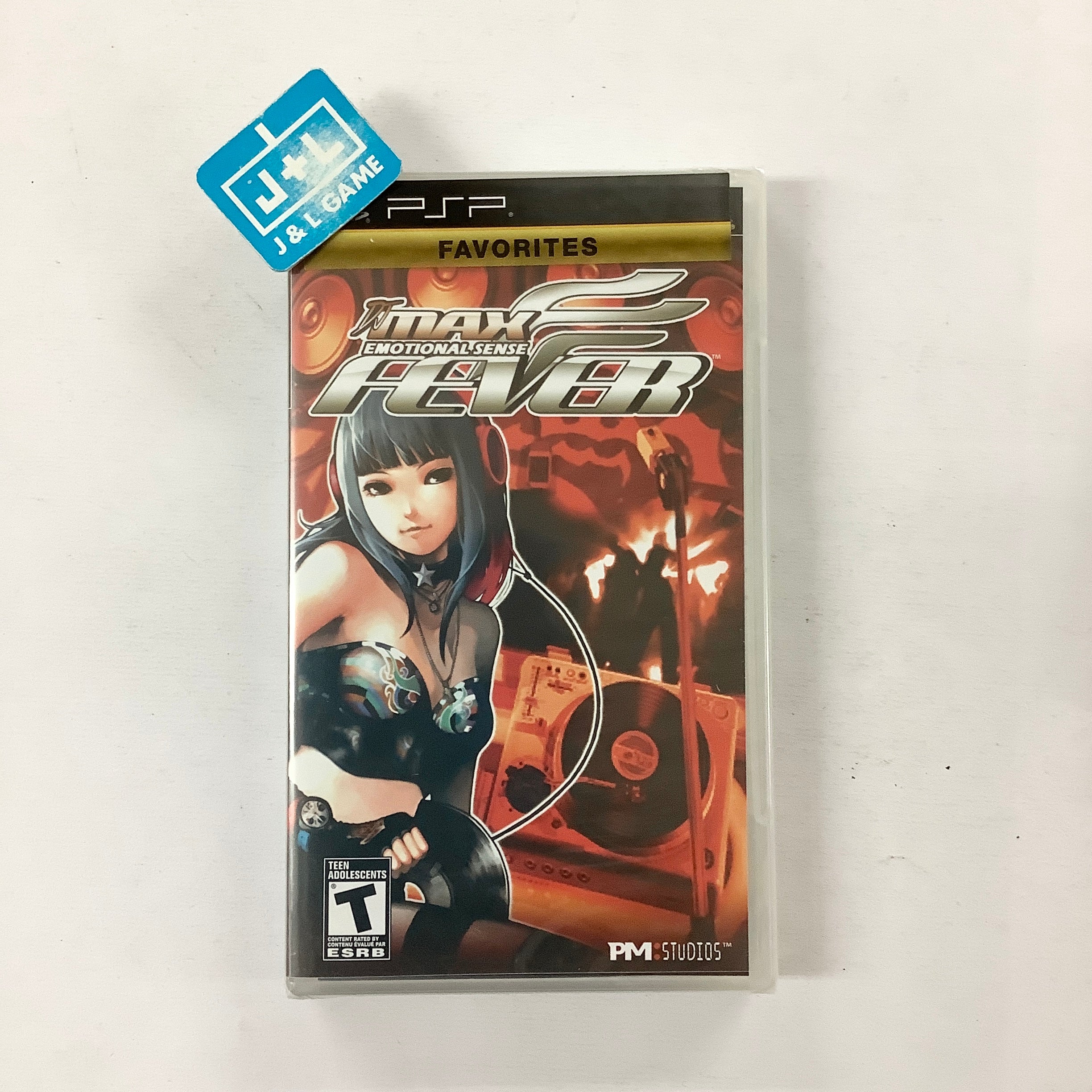 DJ Max Fever - Sony PSP Video Games PM Studios Inc.   