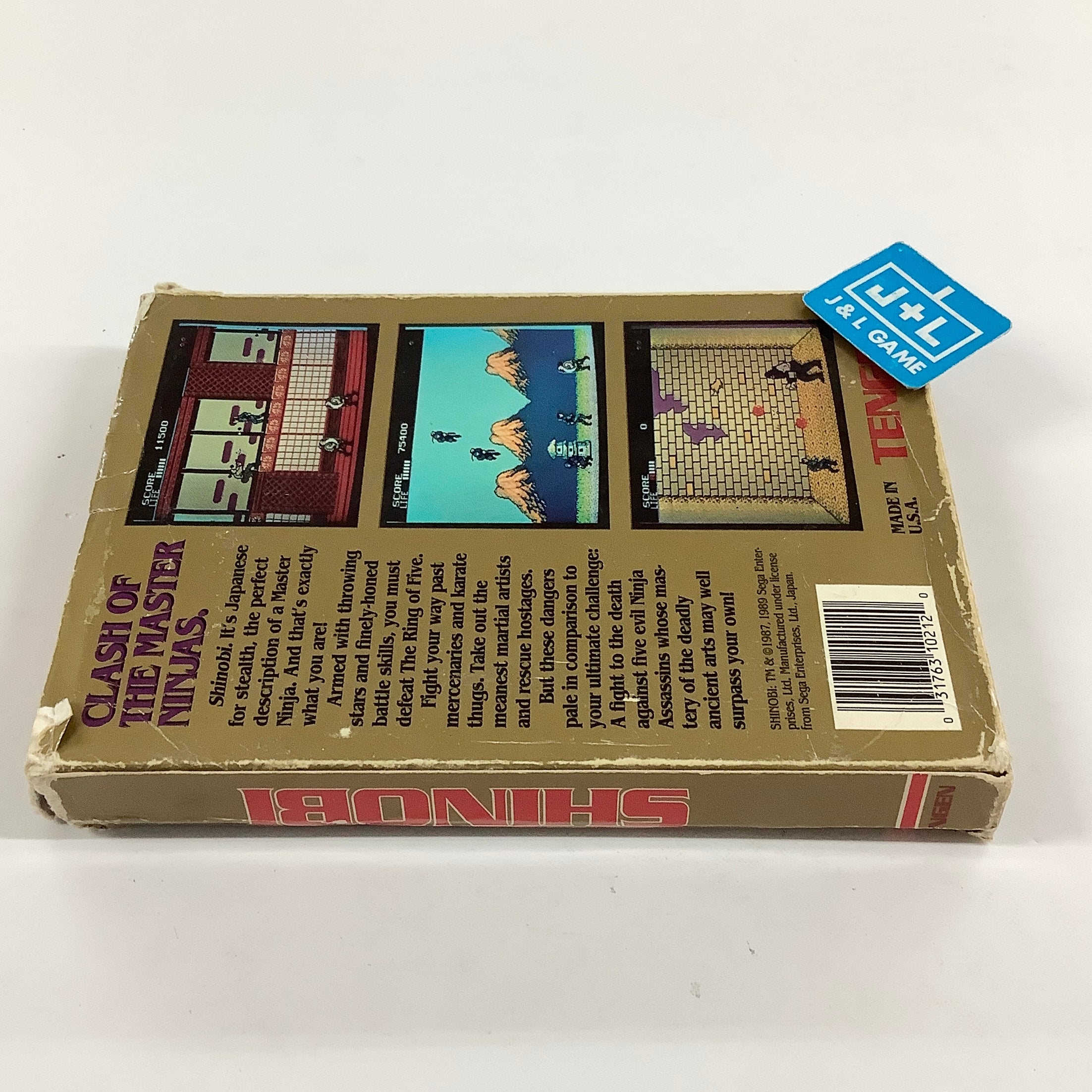 Shinobi (Tengen) - (NES) Nintendo Entertainment System [Pre-Owned]