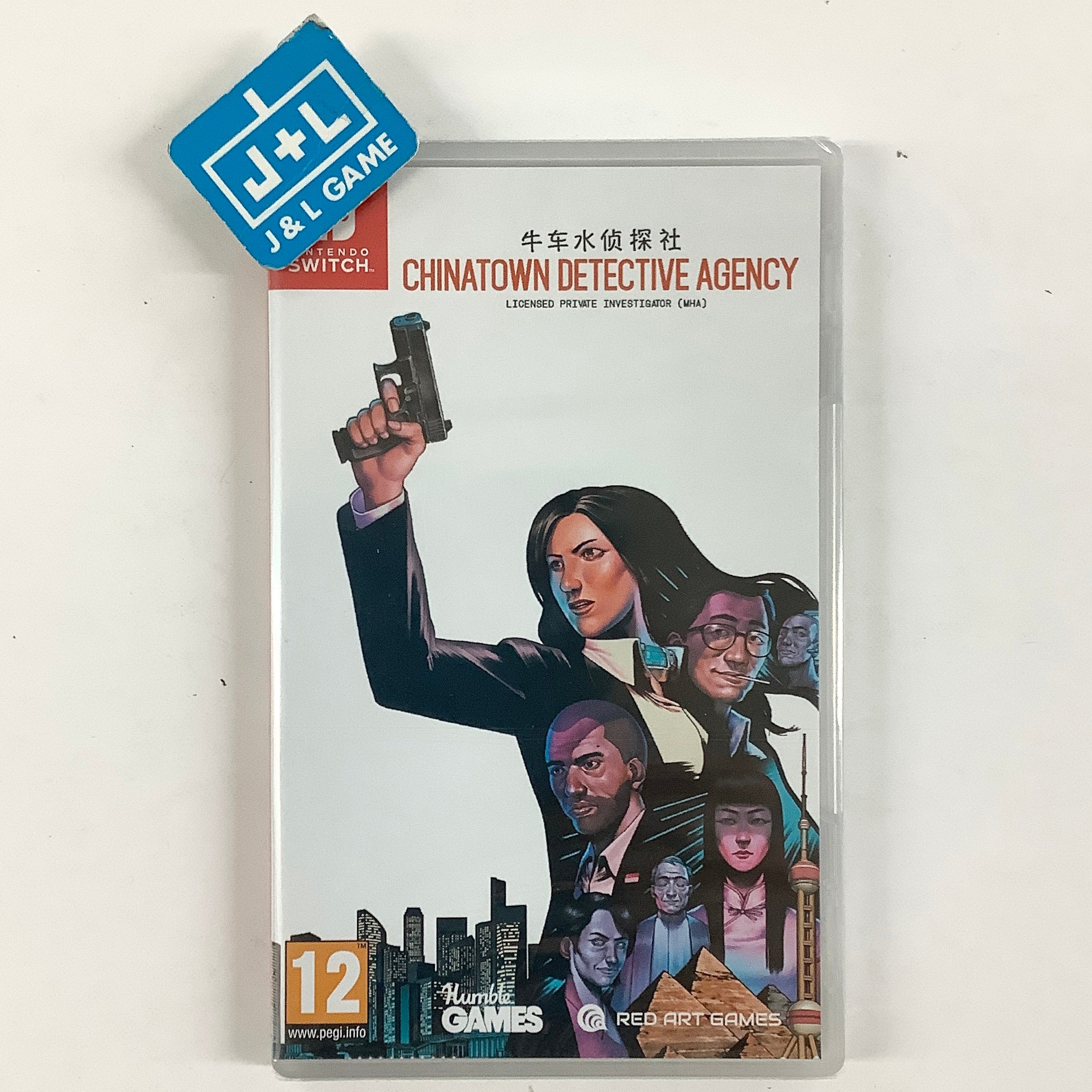 Chinatown Detective Agency - (NSW) Nintendo Switch (European Import) Video Games Red Art Games