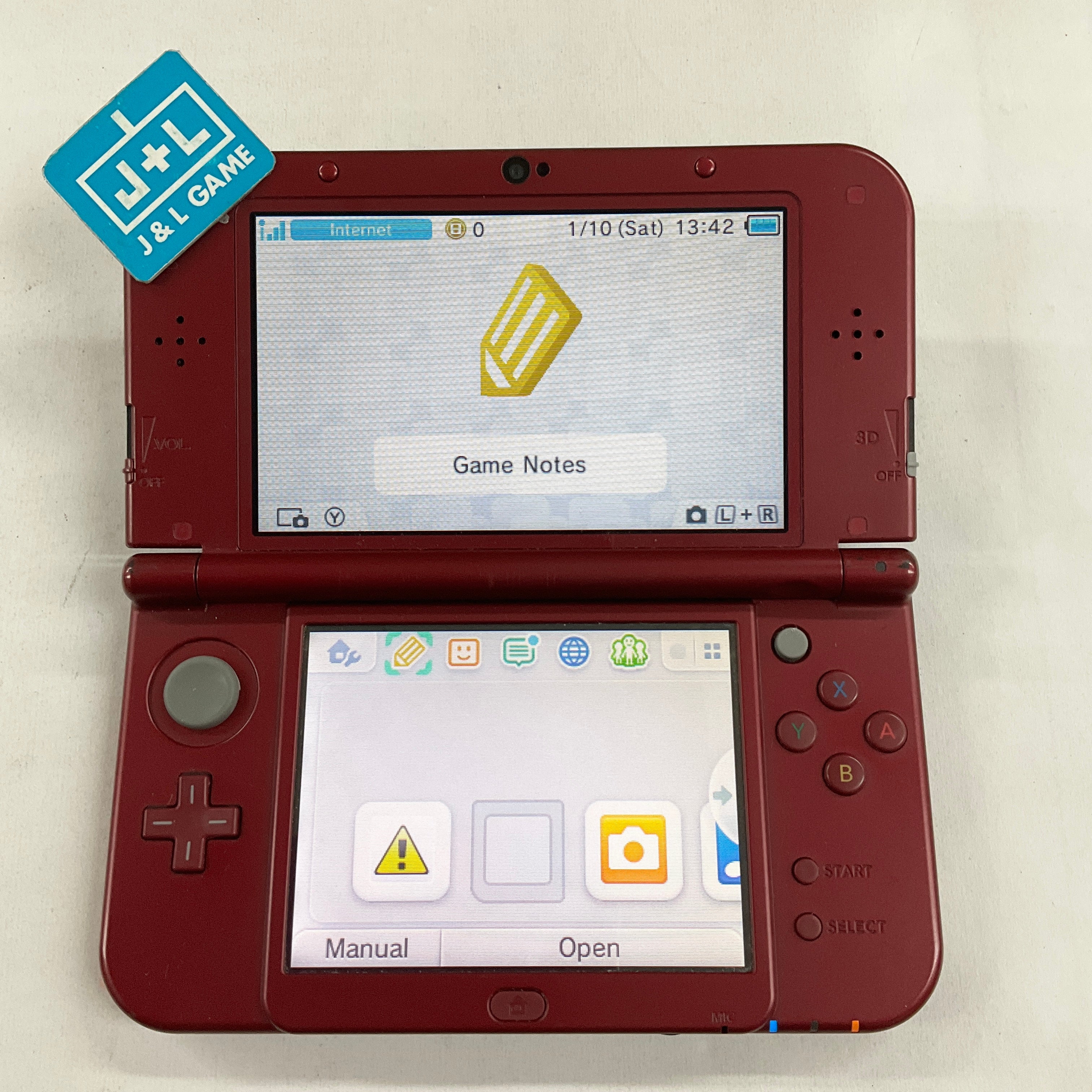 New Nintendo 3DS XL Console (Red) - Nintendo 3DS [Pre-Owned] Consoles Nintendo
