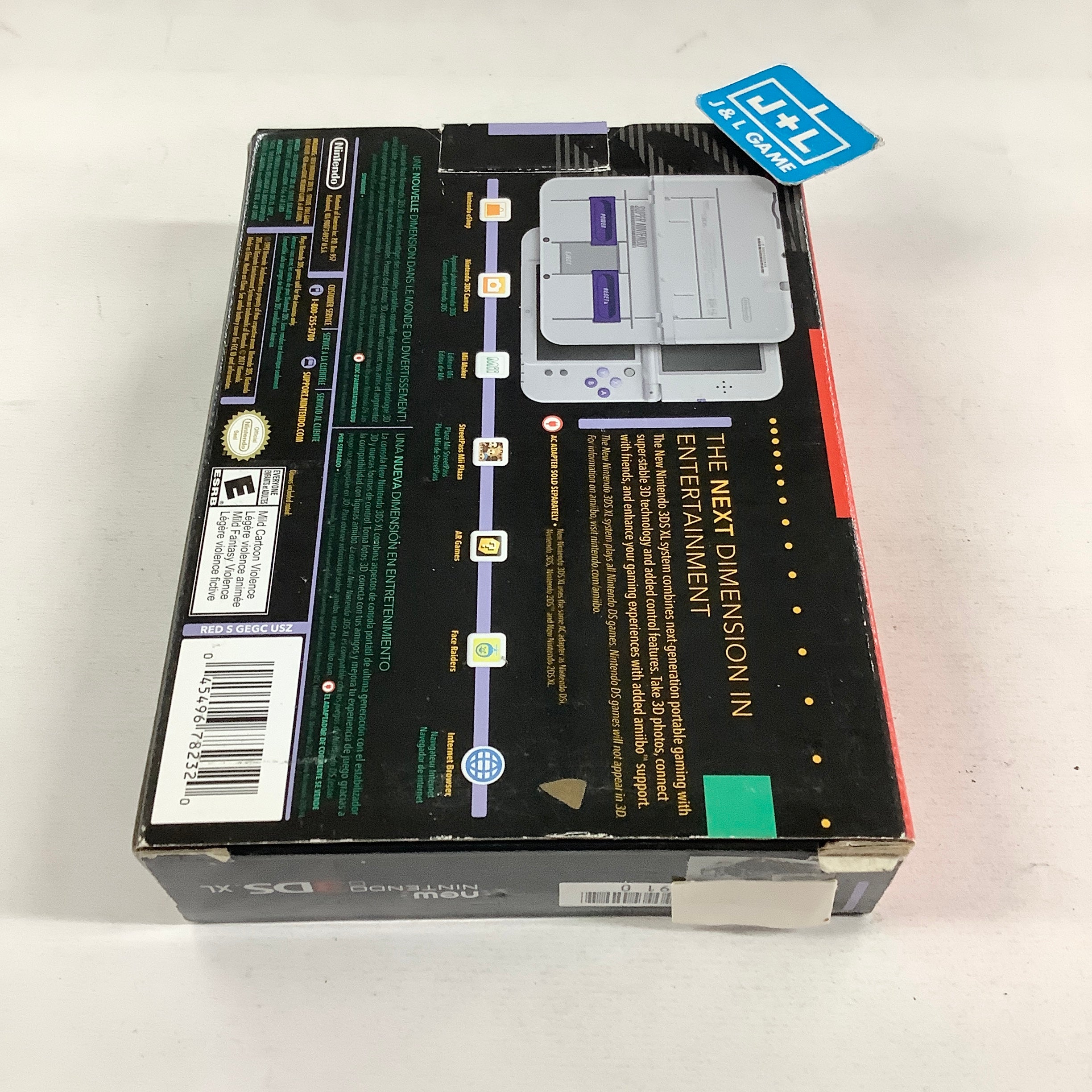 New Nintendo 3DS XL Console (Super NES Edition) - Nintendo 3DS [Pre-Owned] Consoles Nintendo