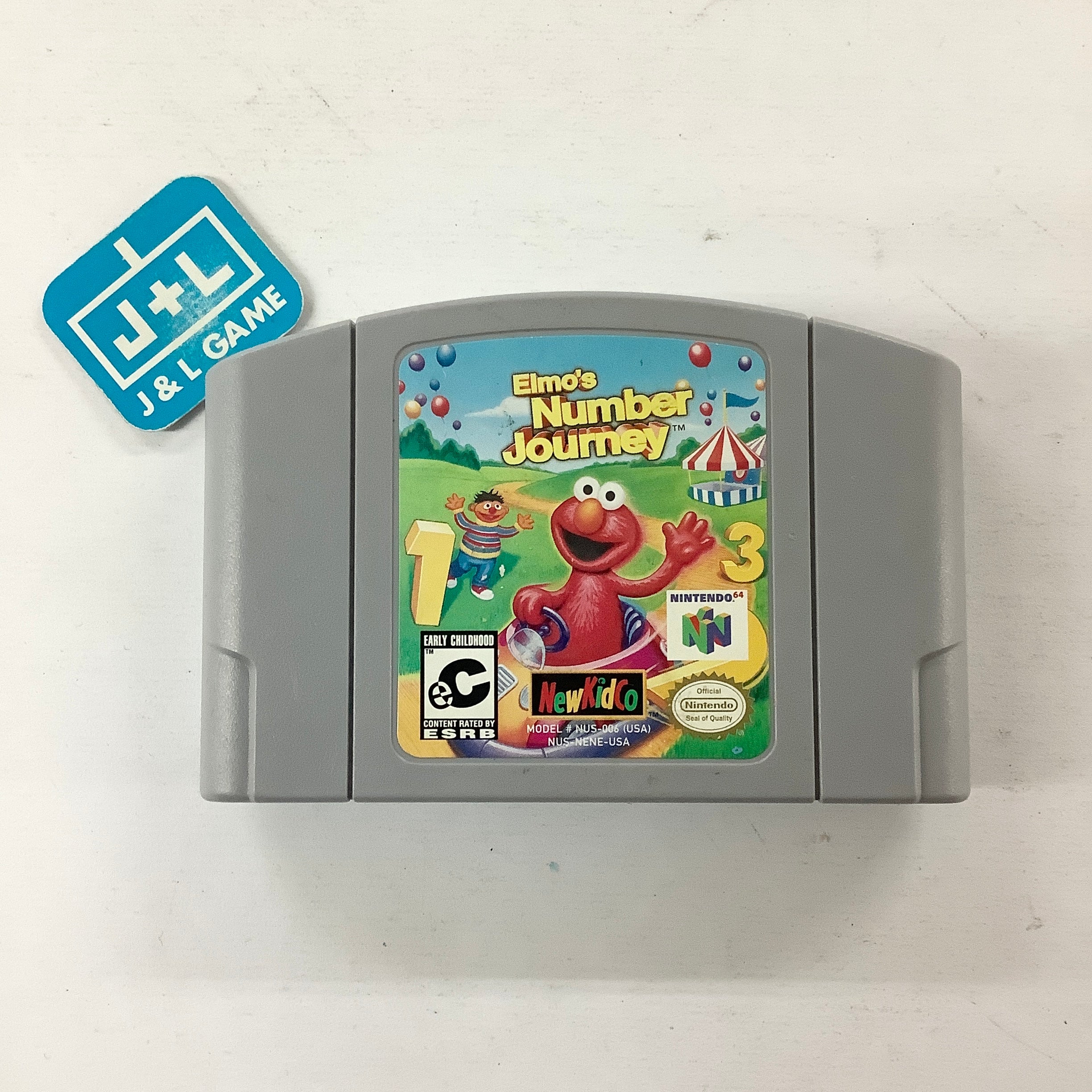 Sesame Street: Elmo's Number Journey - (N64) Nintendo 64 [Pre-Owned] Video Games NewKidCo   