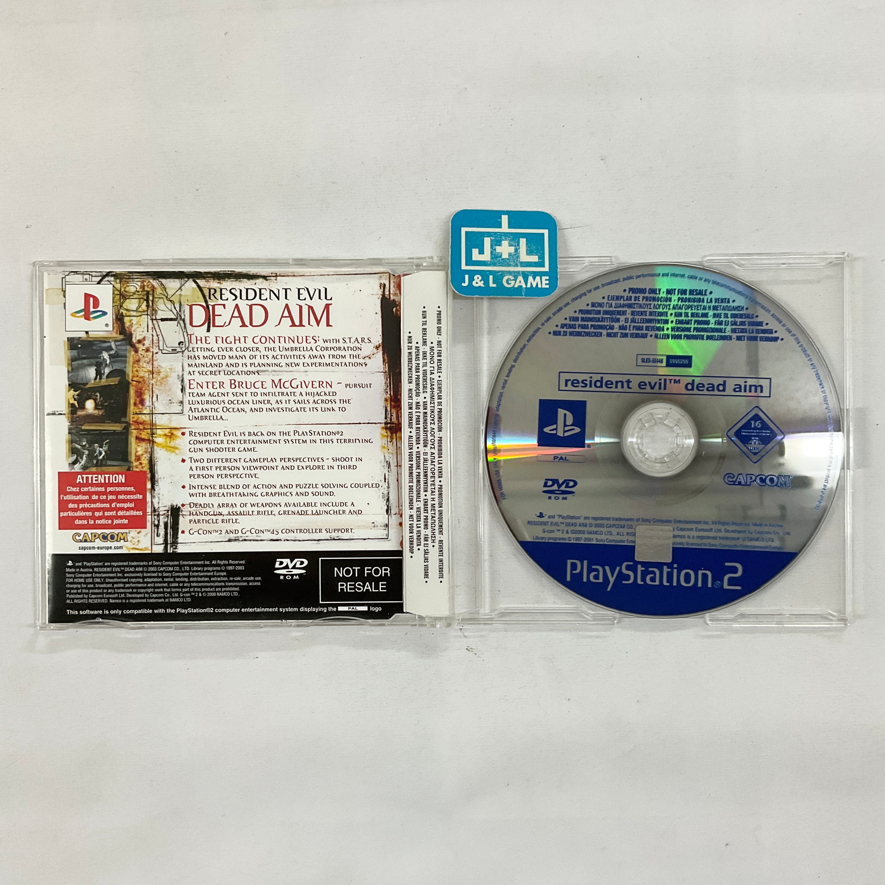 Resident Evil: Dead Aim (Promo) - (PS2) PlayStation 2 [Pre-Owned] (European Import) Video Games Capcom   