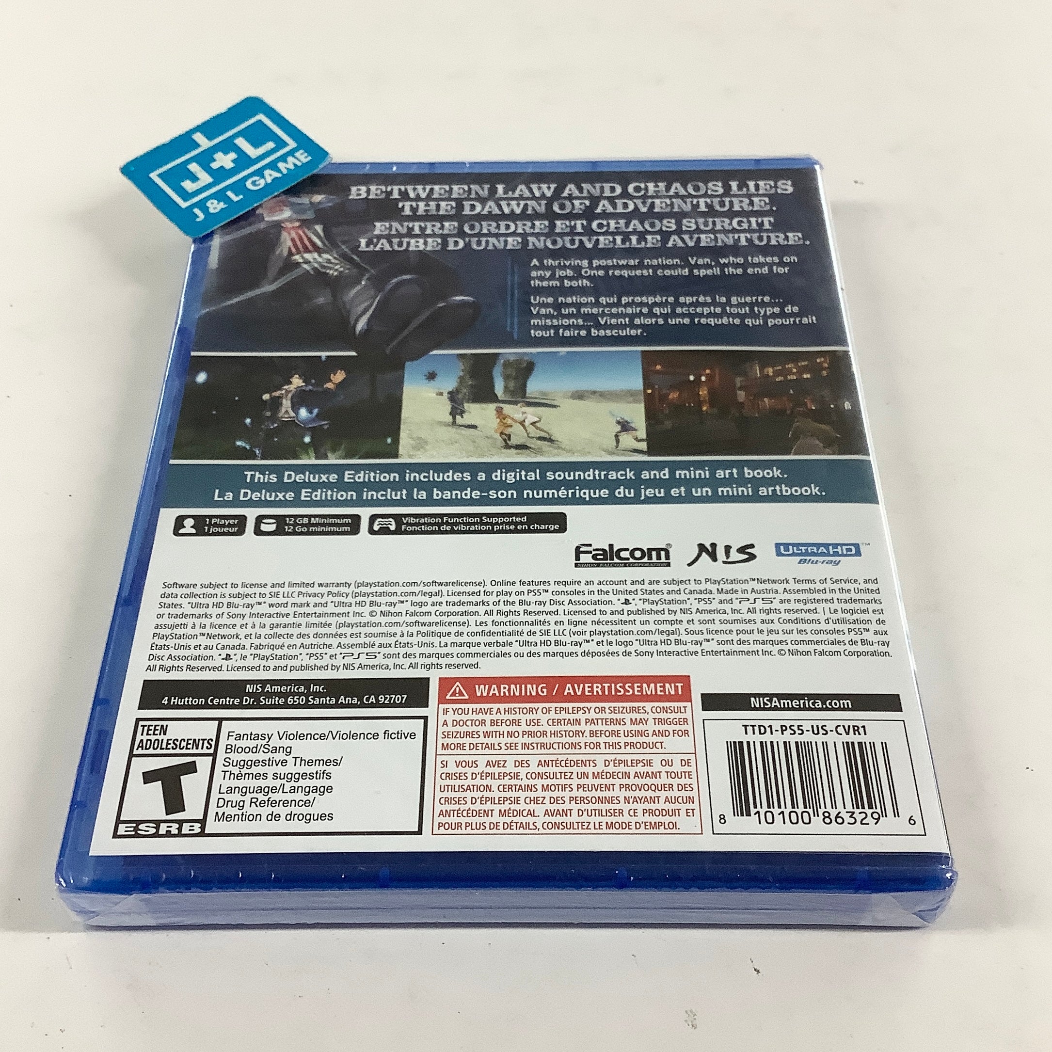 The Legend of Heroes: Trails through Daybreak: Deluxe Edition - (PS5) PlayStation 5 Video Games NIS America