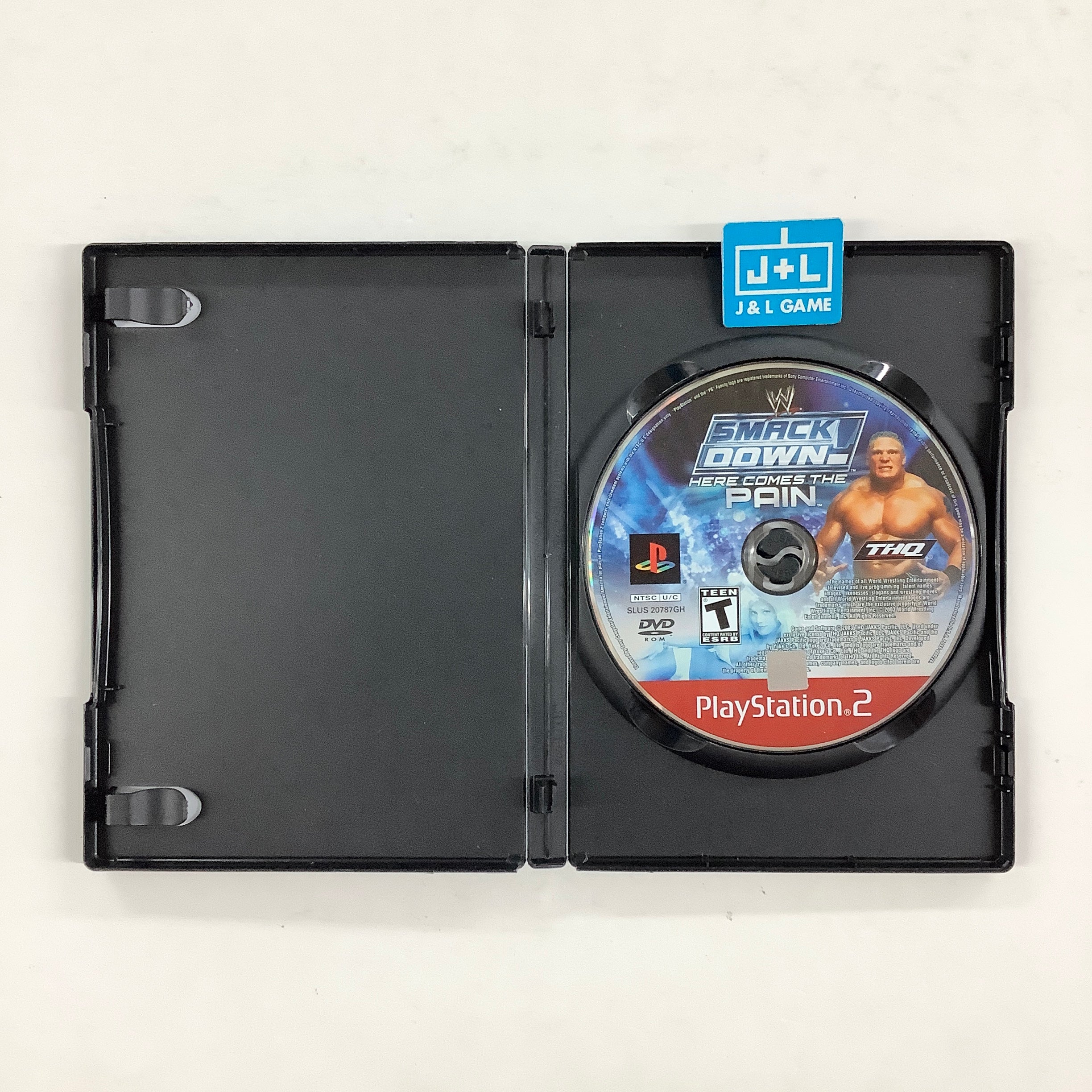 WWE SmackDown! Here Comes the Pain (Greatest Hits) - (PS2) PlayStation 2 [Pre-Owned] Video Games THQ