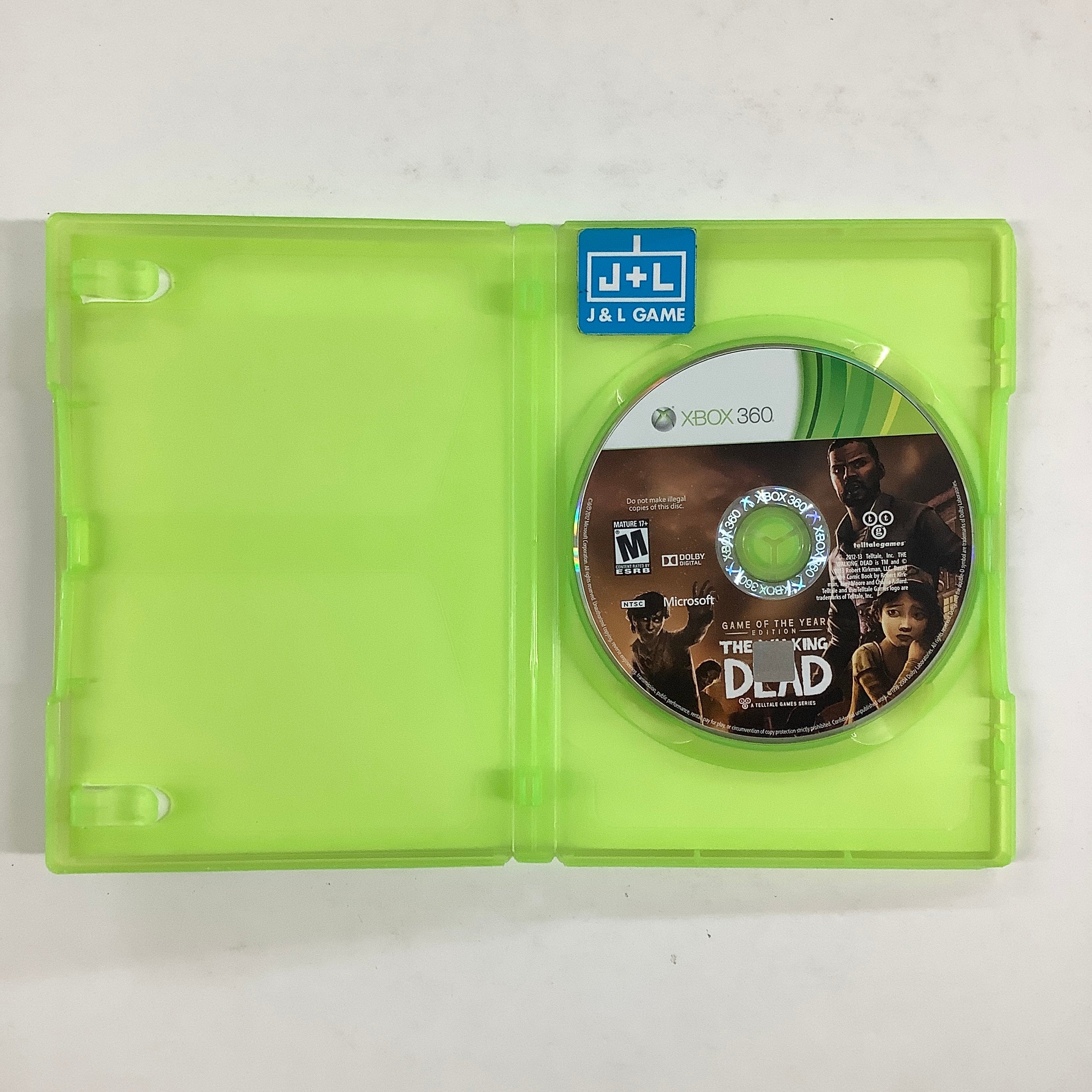 The Walking Dead (Game of the Year Edition) - Xbox 360 [Pre-Owned] Video Games Telltale Games