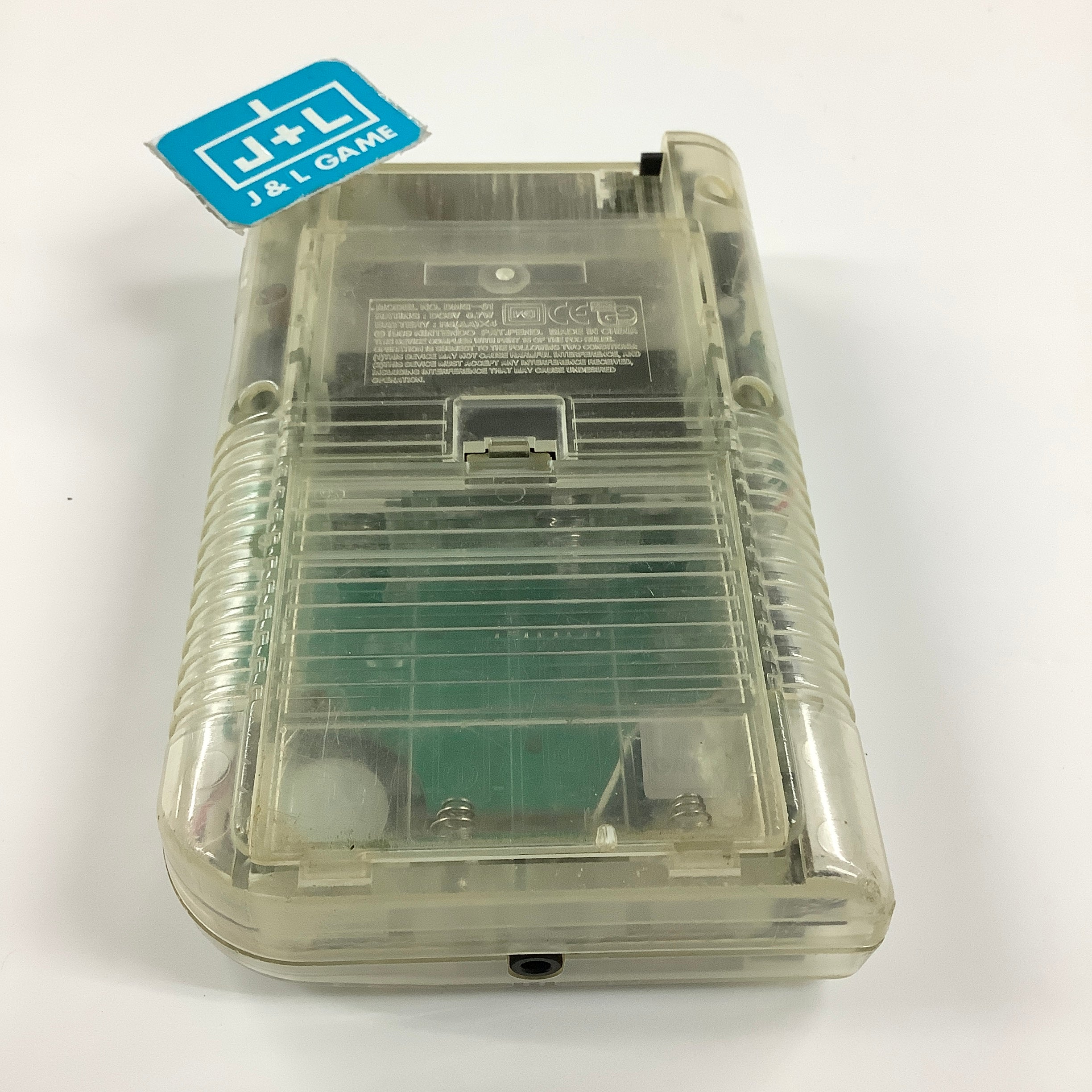 Nintendo Game Boy (Clear With Old Backlight) - (GB) Game Boy [Pre-Owned]