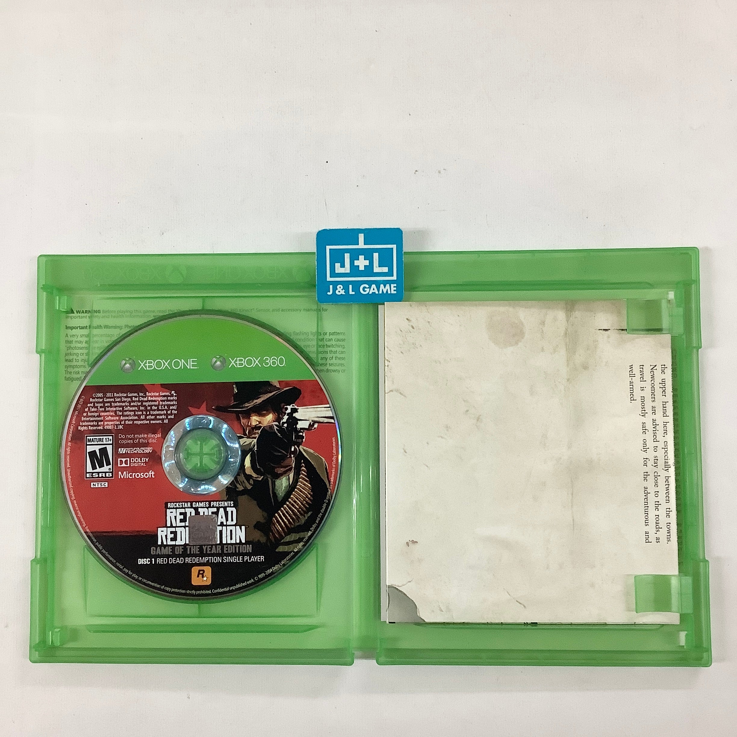 Red Dead Redemption (Game of the Year Edition) - (XB1) Xbox One [Pre-Owned] Video Games Rockstar Games