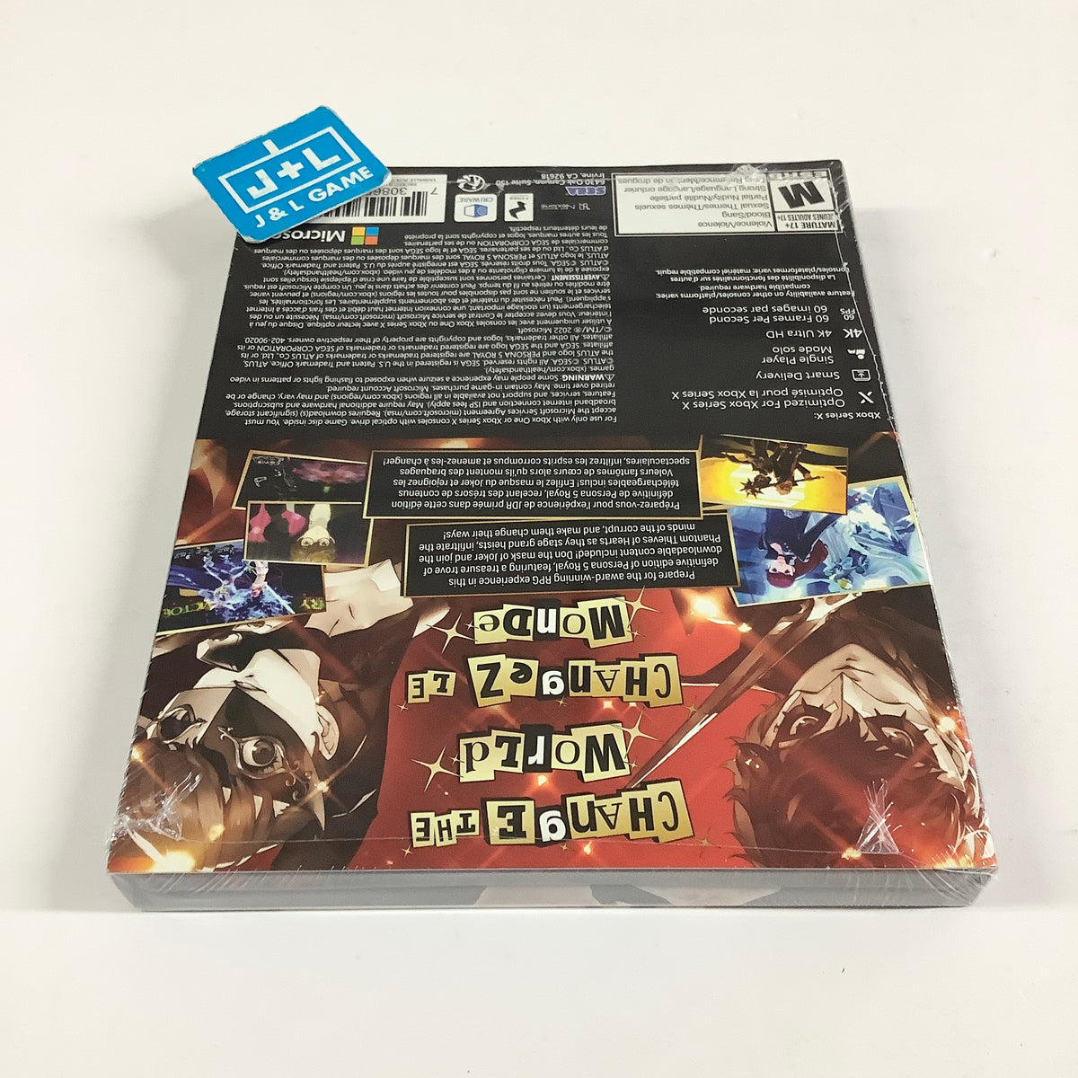 Persona 5 Royal: Steelbook Launch Edition - (XSX) Xbox Series X Video Games SEGA