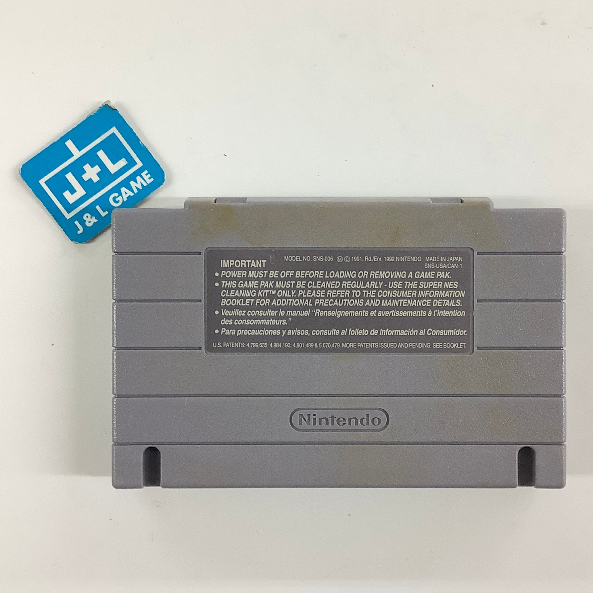 Indiana Jones' Greatest Adventures - (SNES) Super Nintendo [Pre-Owned] Video Games THQ