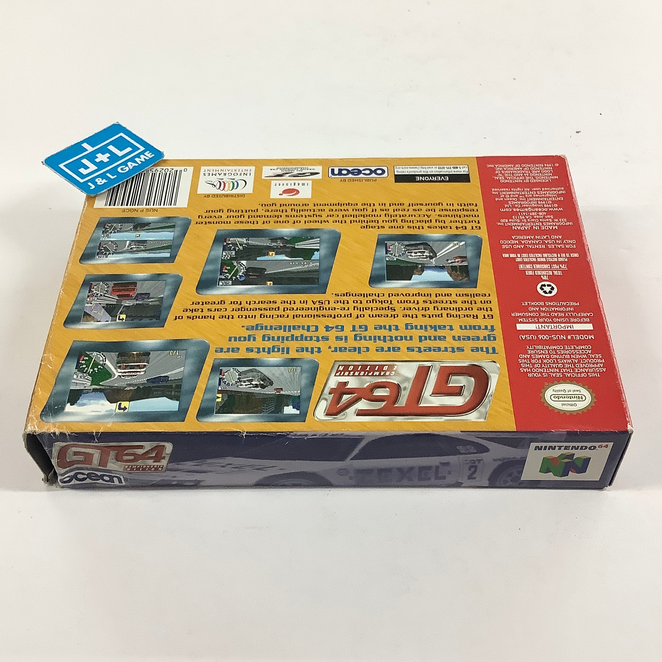 GT 64: Championship Edition - (N64) Nintendo 64 [Pre-Owned] Video Games Ocean