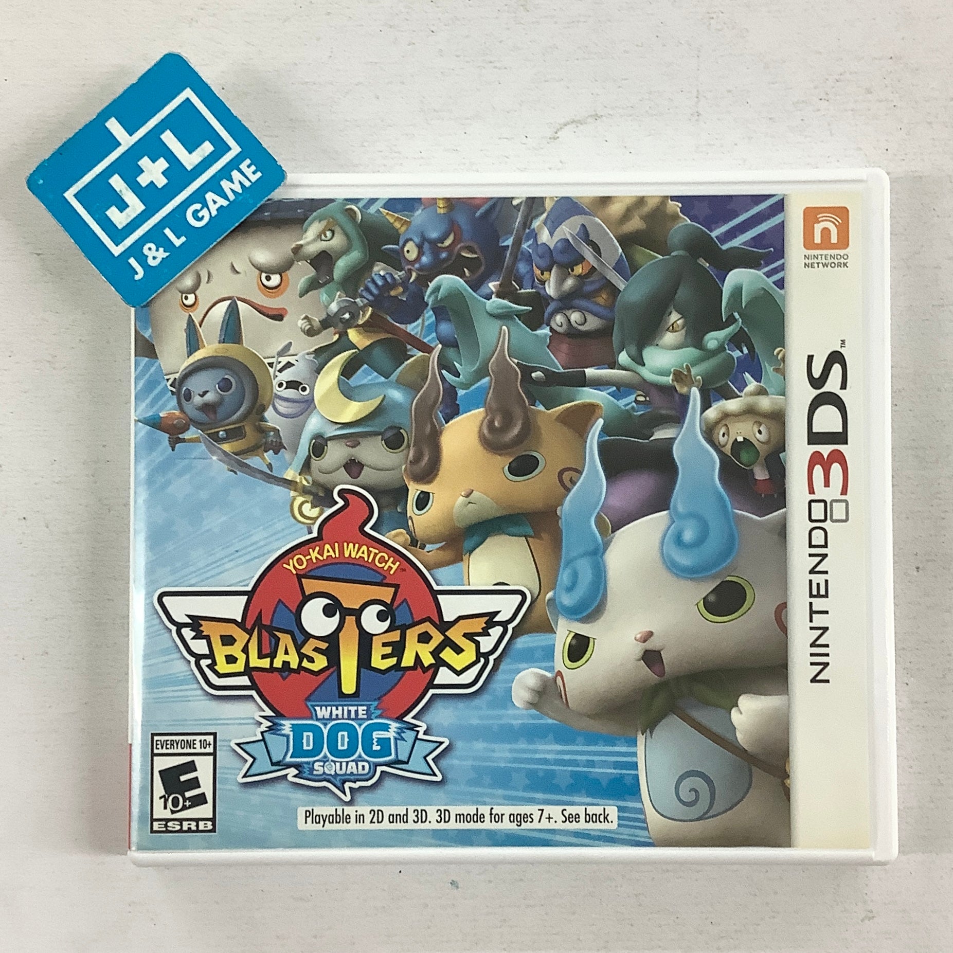 YO-KAI WATCH Blasters: White Dog Squad - Nintendo 3DS [Pre-Owned] Video Games Nintendo