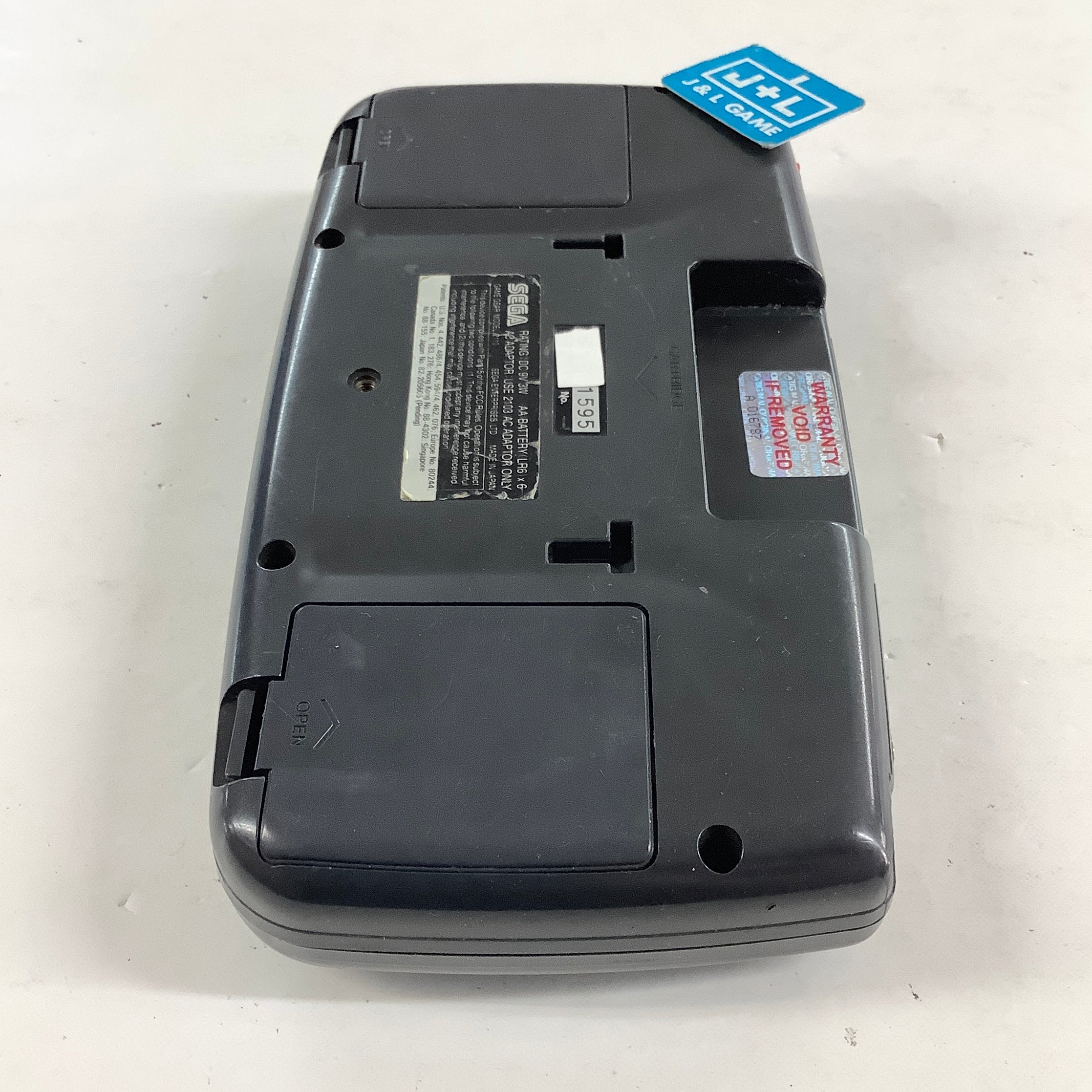 Sega Game Gear Portable Video Game System (Black) - (SGG) SEGA GameGear [Pre-Owned] Consoles SEGA