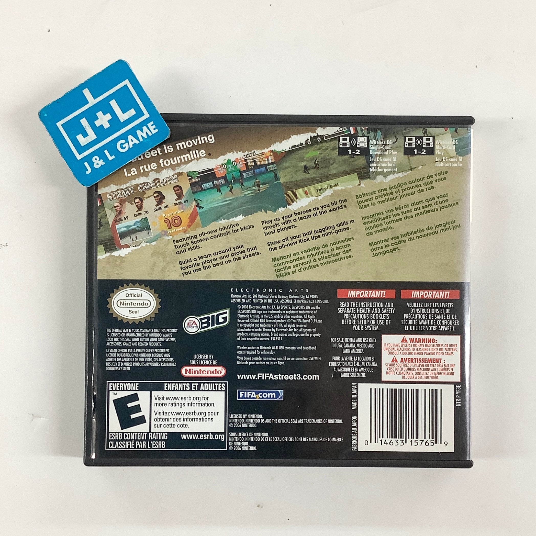 FIFA Street 3 - (NDS) Nintendo DS [Pre-Owned] Video Games EA Sports