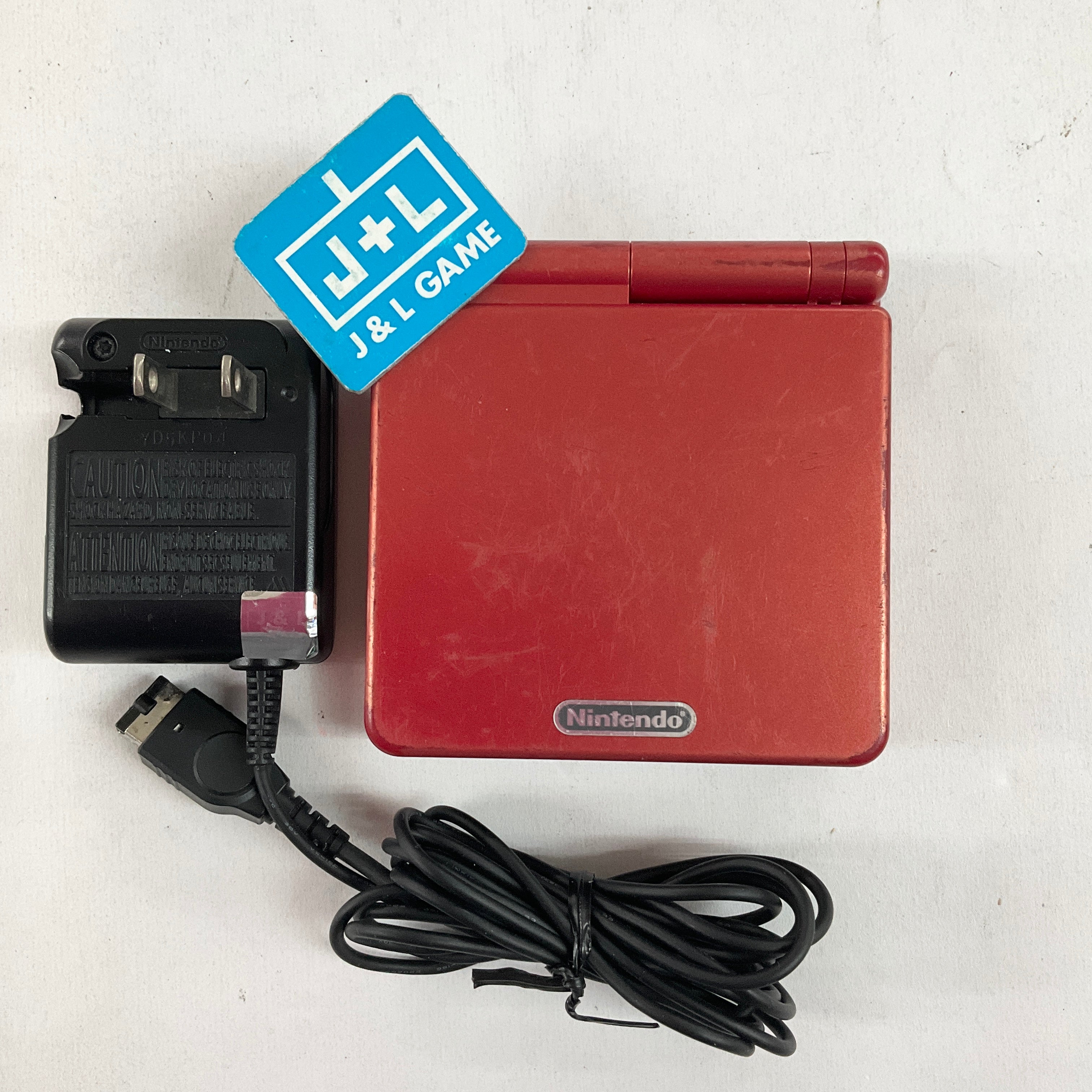 Nintendo Game Boy Advance SP Console AGS-001 (Red) - (GBA) Game Boy Advance SP [Pre-Owned]