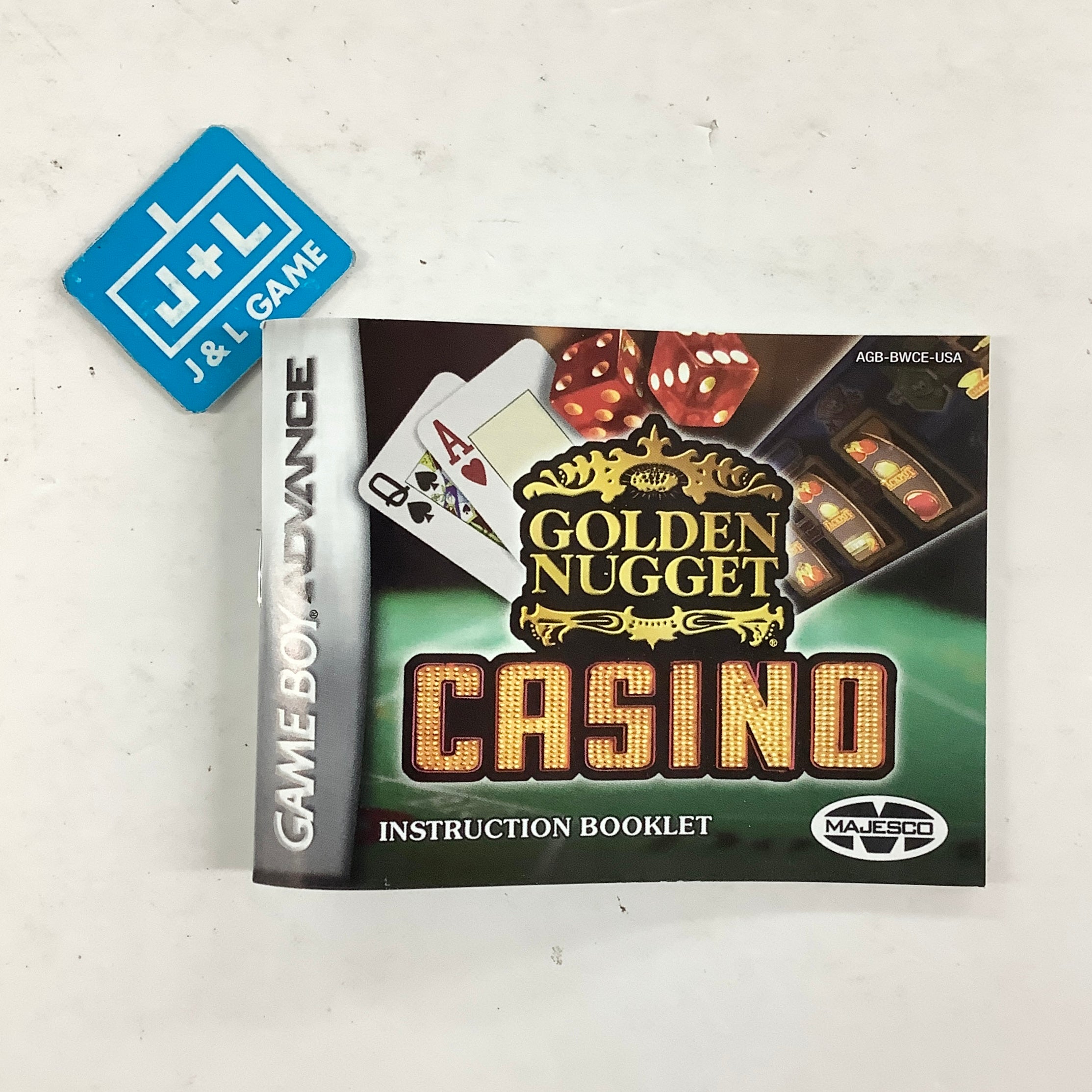 Golden Nugget Casino / Texas Hold 'Em Double Pack - (GBA) Game Boy Advance [Pre-Owned]