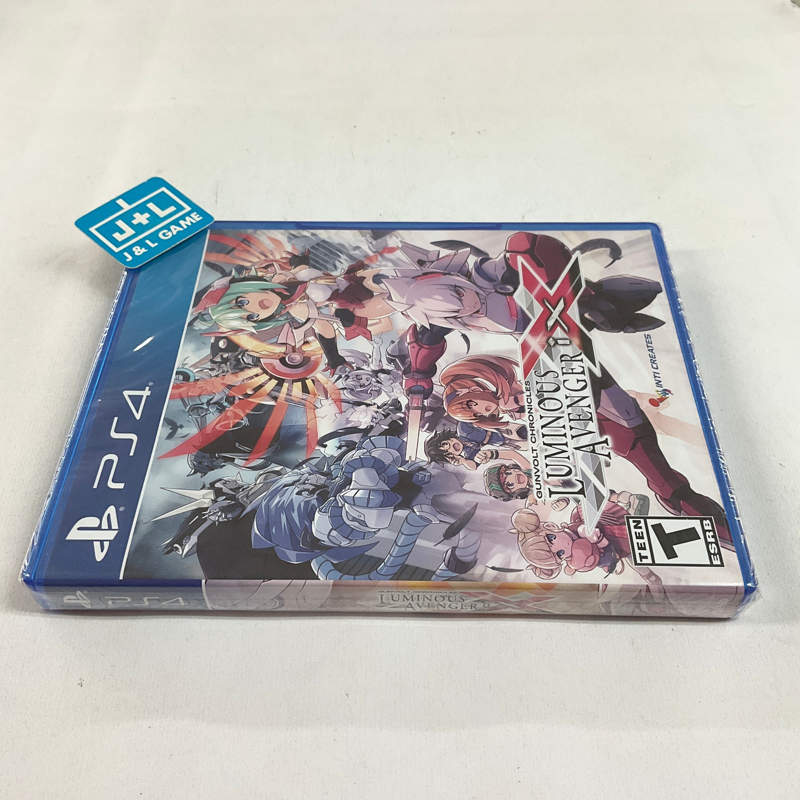 Gunvolt Chronicles: Luminous Avenger iX - (PS4) PlayStation 4 Video Games Limited Run Games