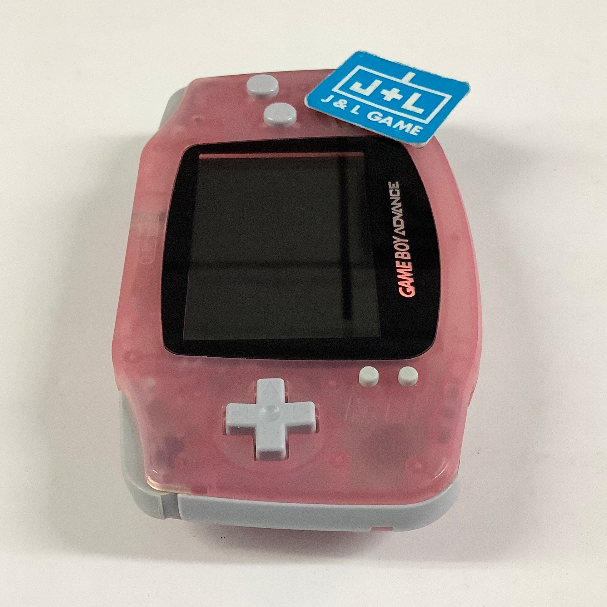 Nintendo Game Boy Advance Console (Clear Pink With Backlight) - (GBA) Game Boy Advance  [Pre-Owned] (Japanese Import)