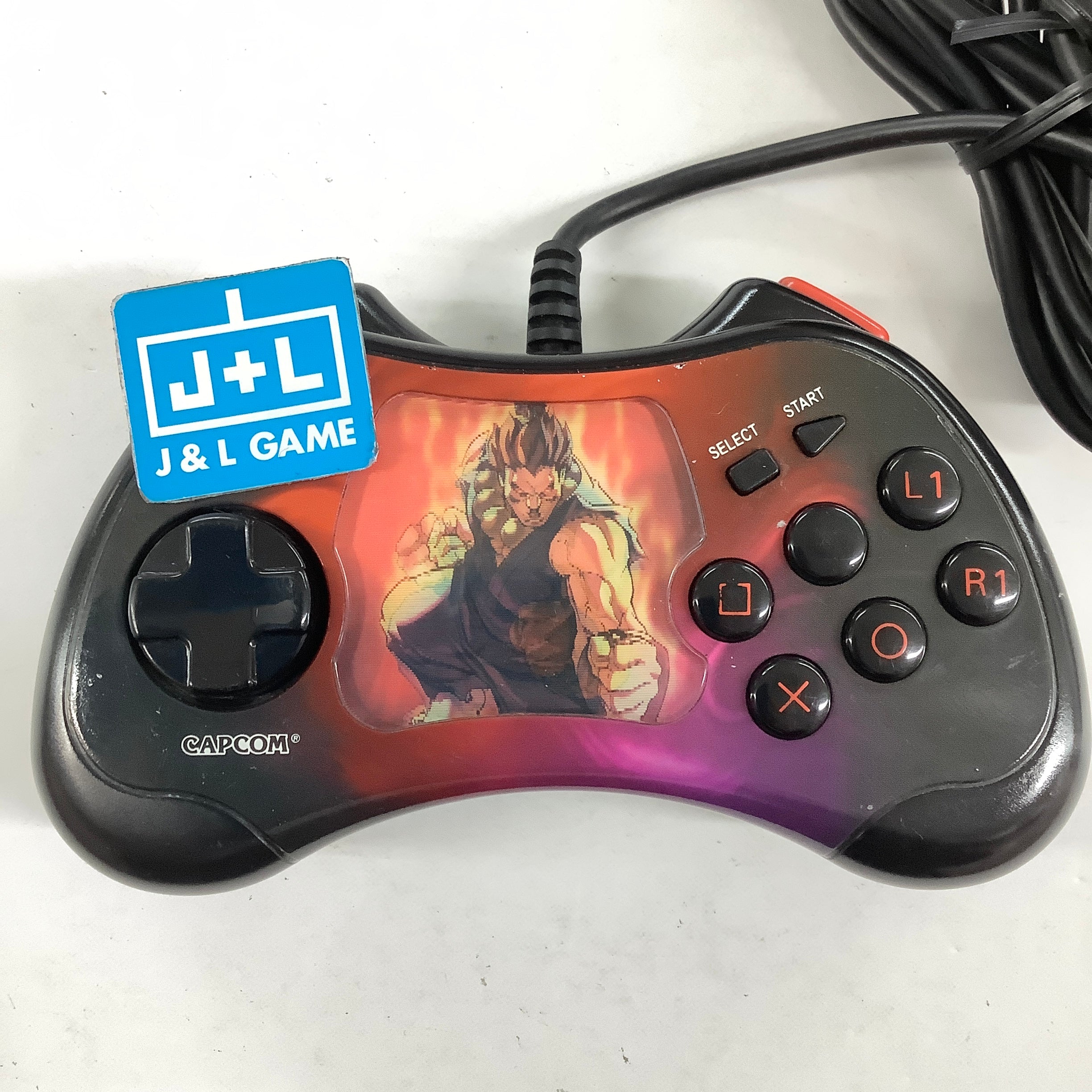 PlayStation 2 Street Fighter 15th Anniversary Edition Controller ( AKUMA ) - (PS2) PlayStation 2 [Pre-Owned] ( European Import ) Accessories Capcom
