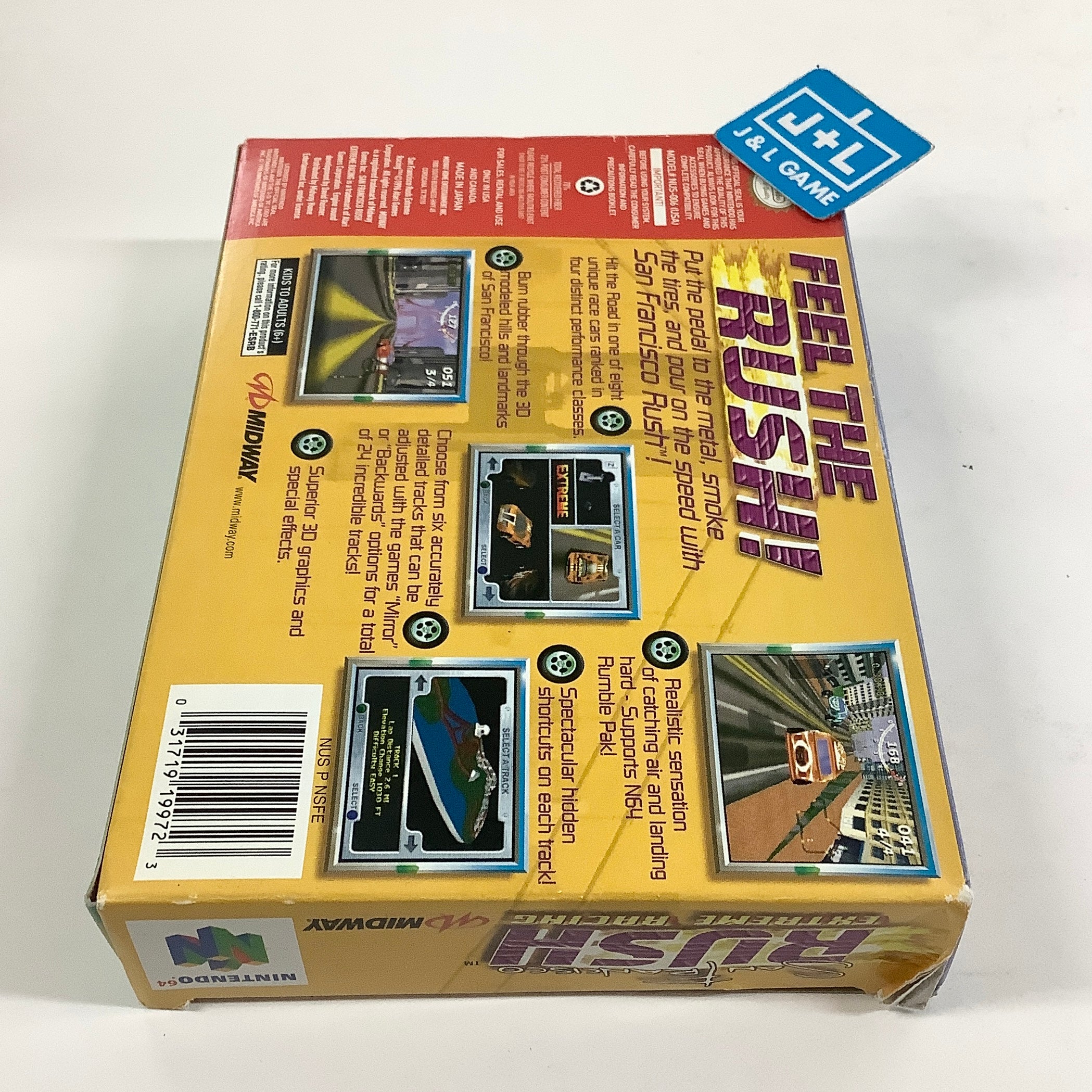 San Francisco Rush: Extreme Racing - (N64) Nintendo 64 [Pre-Owned] Video Games Midway