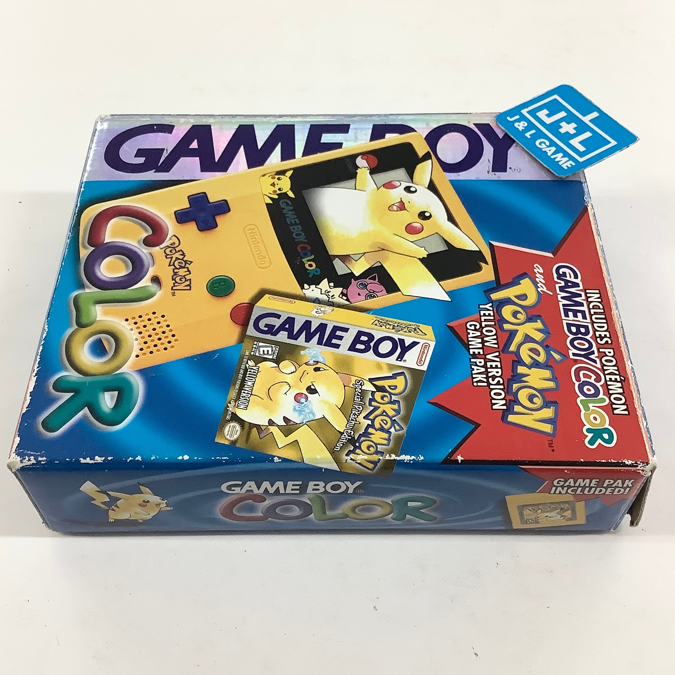 Nintendo Game Boy Color Console (Pokemon Yellow) - (GBC) Game Boy Color [Pre-Owned]
