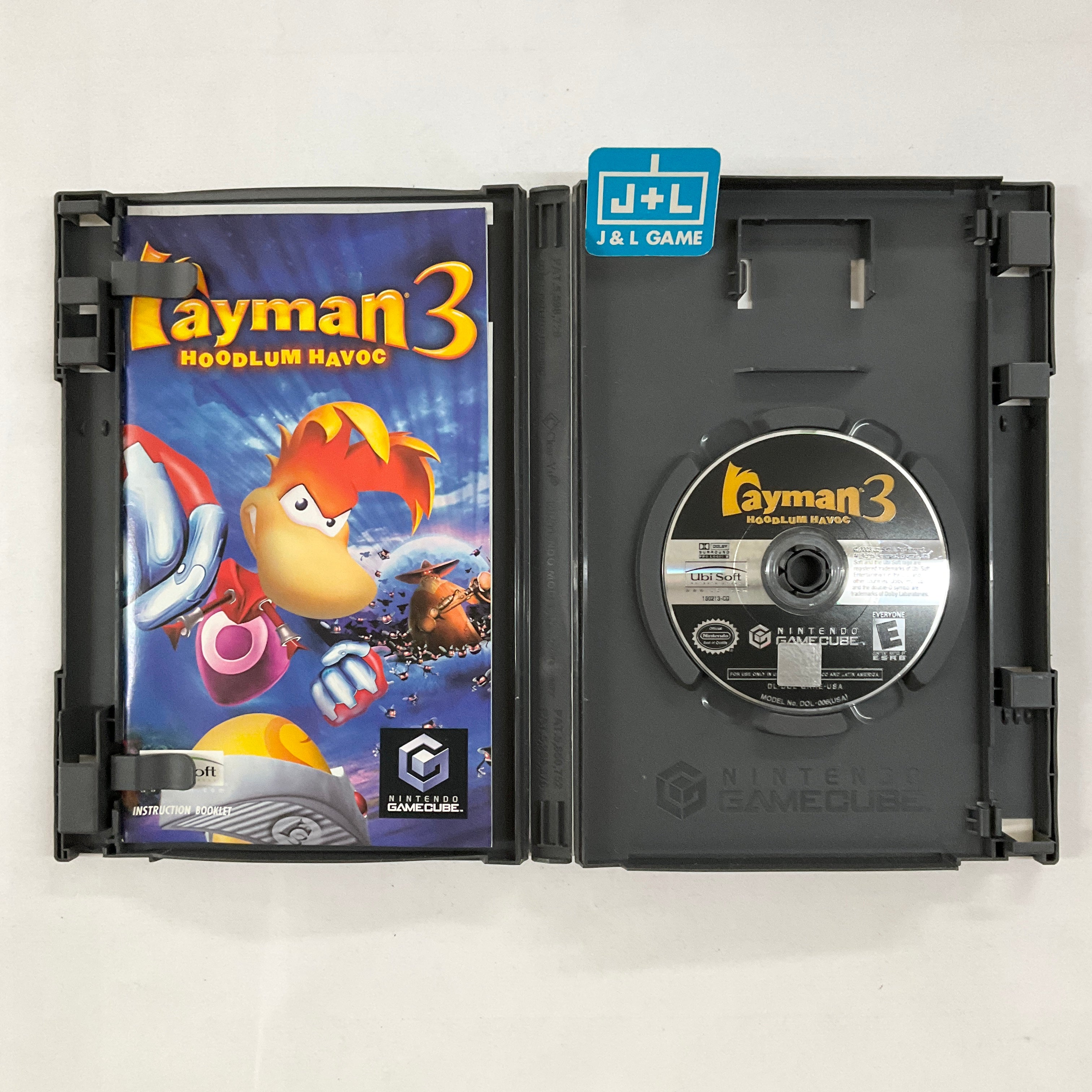 Rayman 3: Hoodlum Havoc - (GC) GameCube [Pre-Owned] Video Games Ubisoft   