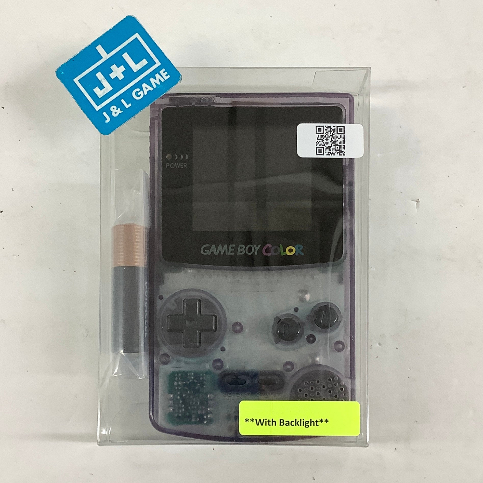 Nintendo Game Boy Color Console (Atomic Purple With Backlight) - (GBC) Game Boy Color [Pre-Owned] Consoles Nintendo