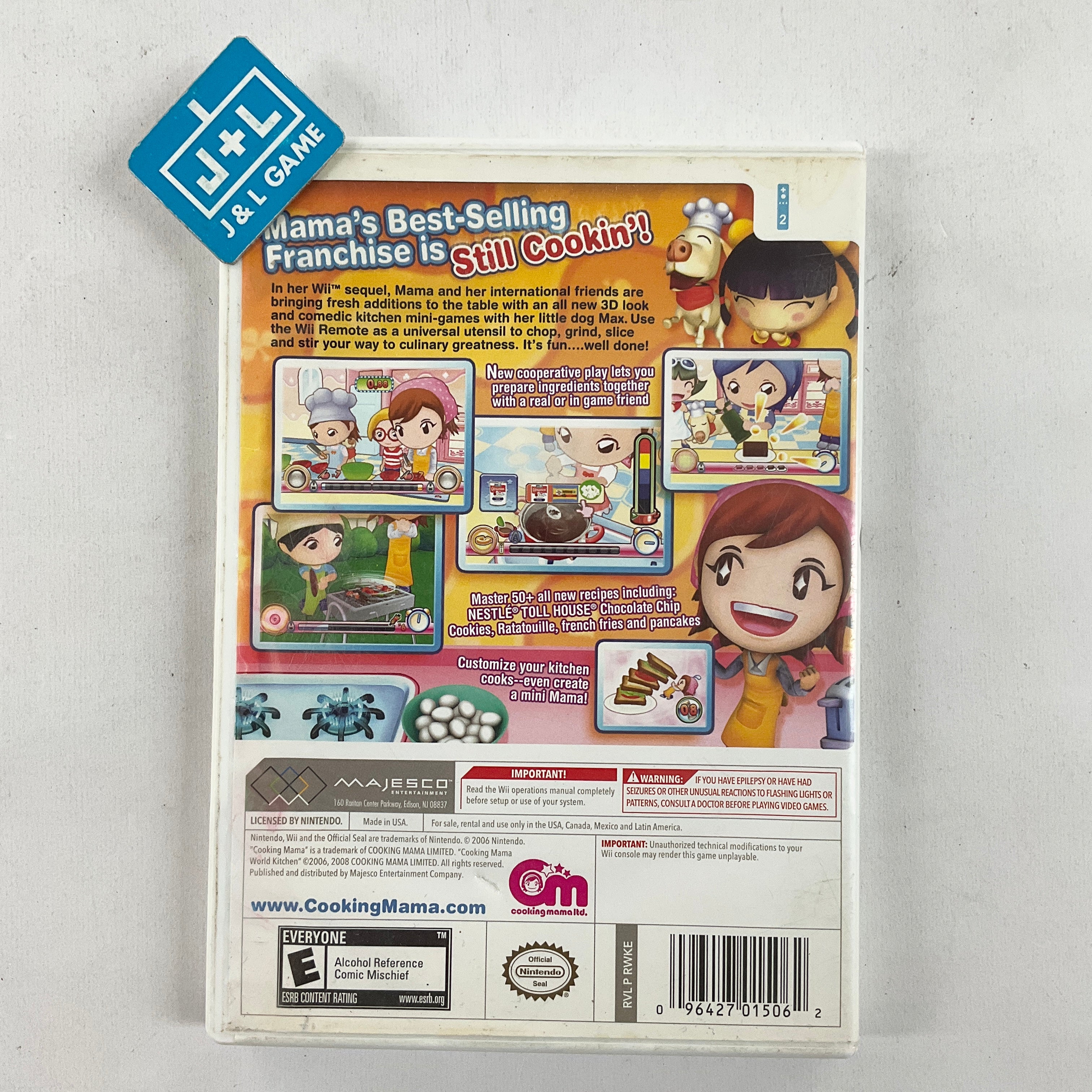 Cooking Mama: World Kitchen - Nintendo Wii [Pre-Owned] Video Games Majesco