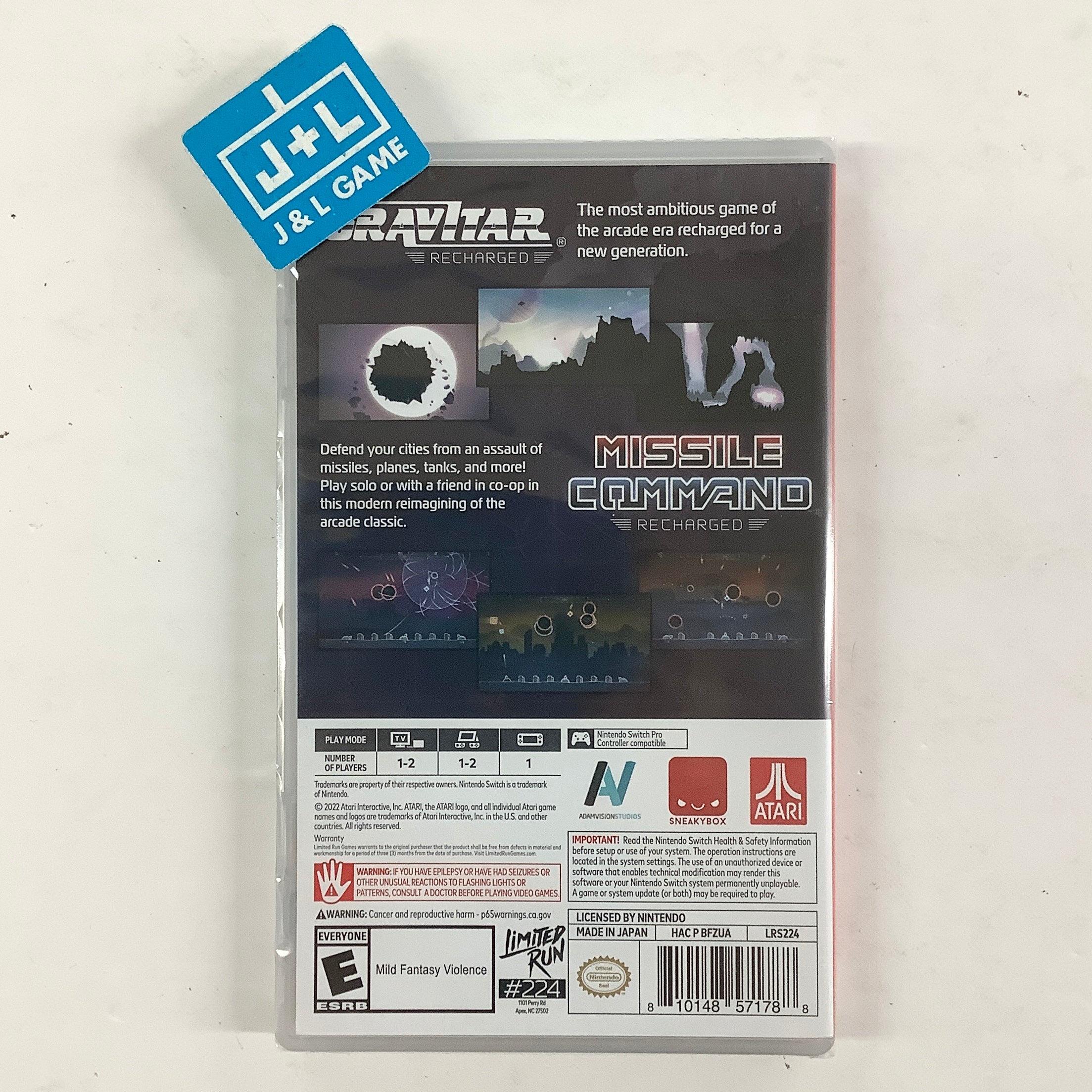 Atari Recharged Collection 4 (Limited Run #224) – (NSW) Nintendo Switch Video Games Limited Run