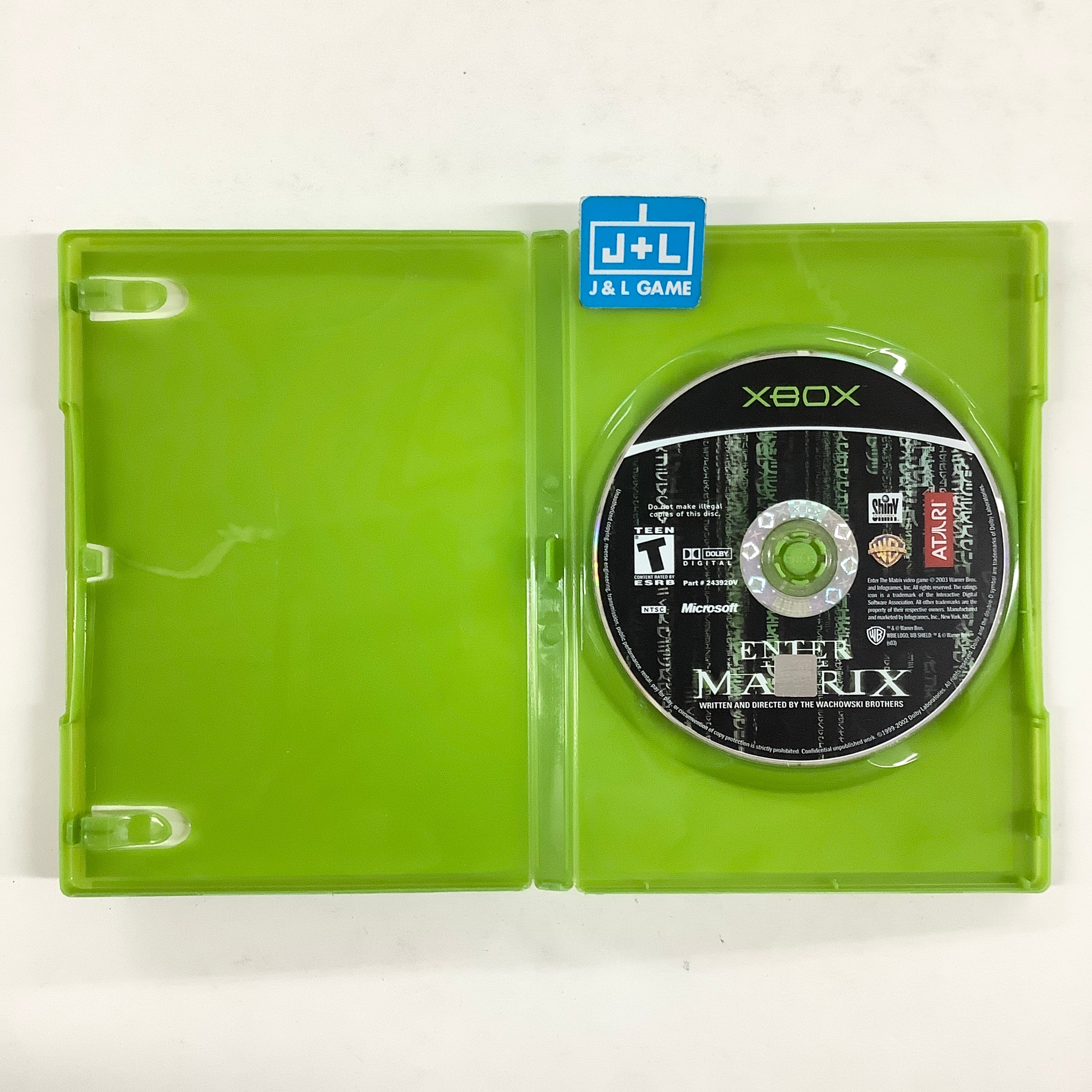 Enter the Matrix - (XB) Xbox [Pre-Owned] Video Games Atari SA