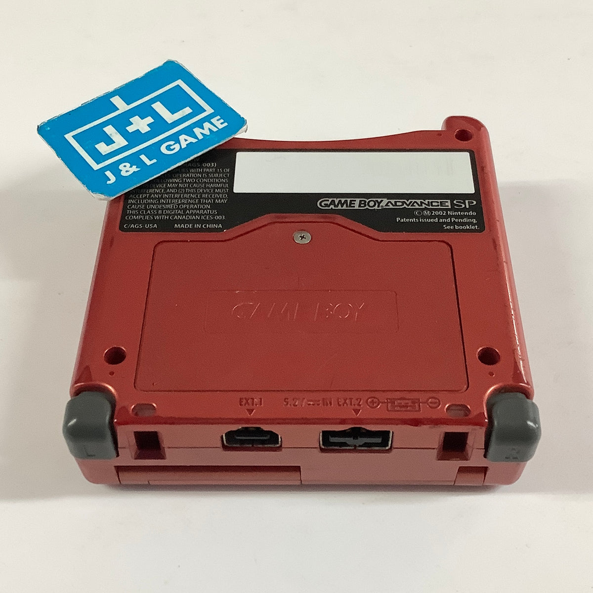 Nintendo Game Boy Advance SP Console AGS-001 (Flame Red) - (GBA) Game Boy Advance SP [Pre-Owned]