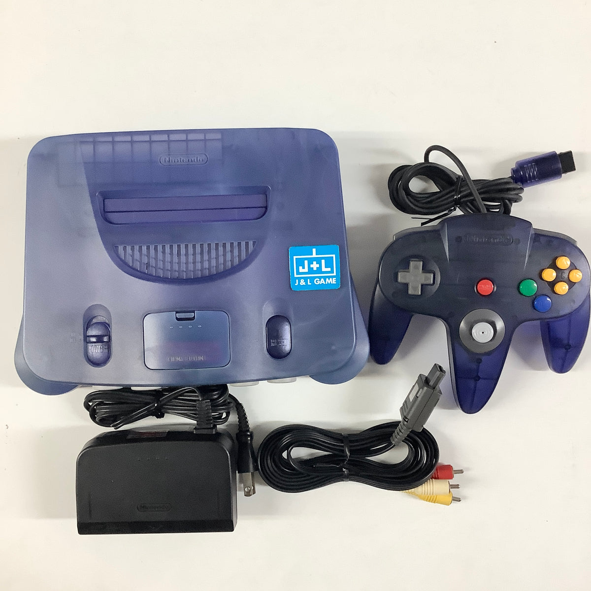 Nintendo 64 Hardware Console (Midnight Blue) - (N64) Nintendo 64 [Pre-Owned] (Japanese Import)