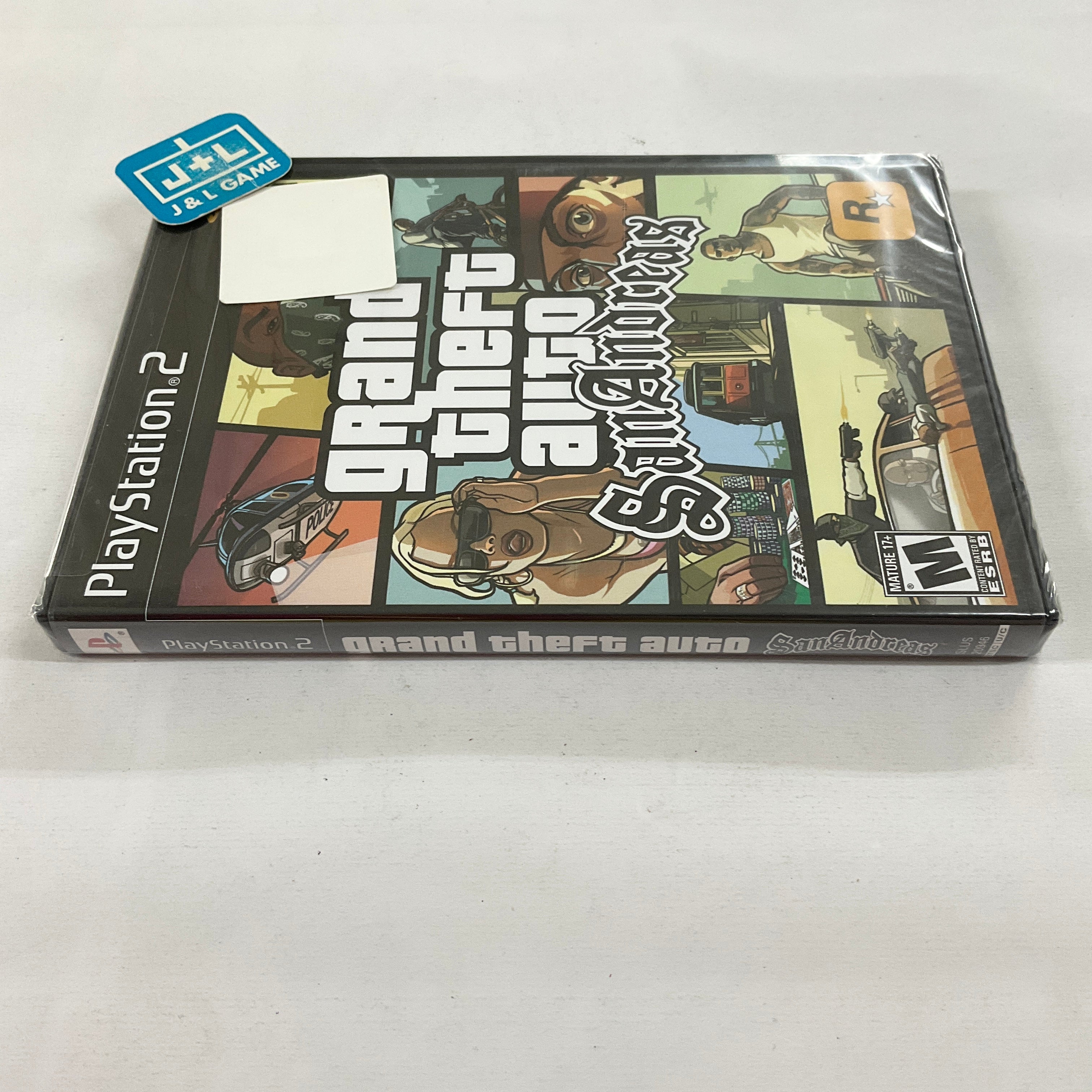 Grand Theft Auto: San Andreas - (PS2) PlayStation 2 Video Games Rockstar Games   