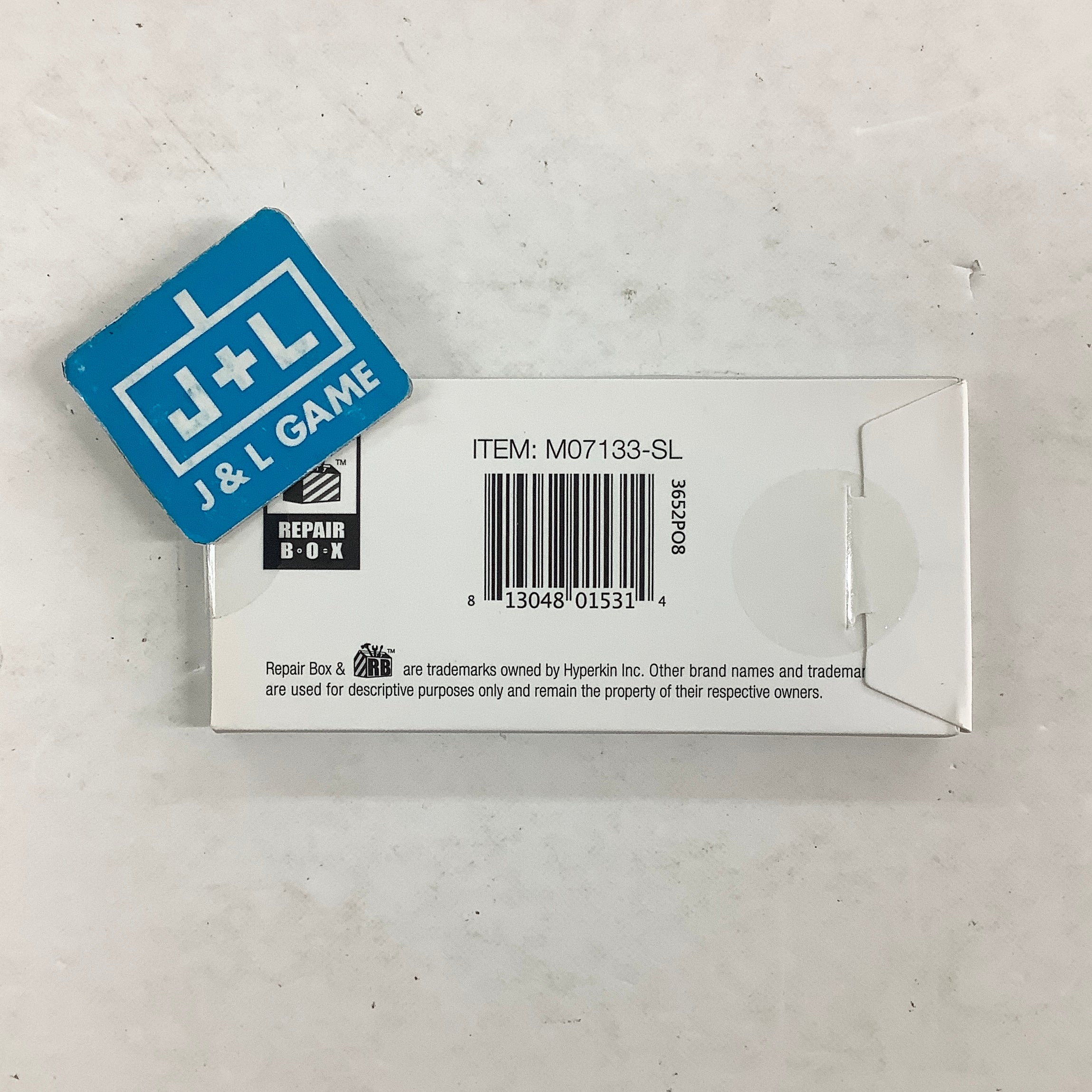 Game Boy Micro Replacement Faceplate (Silver) - (GBA) Game Boy Advance Accessories RepairBox