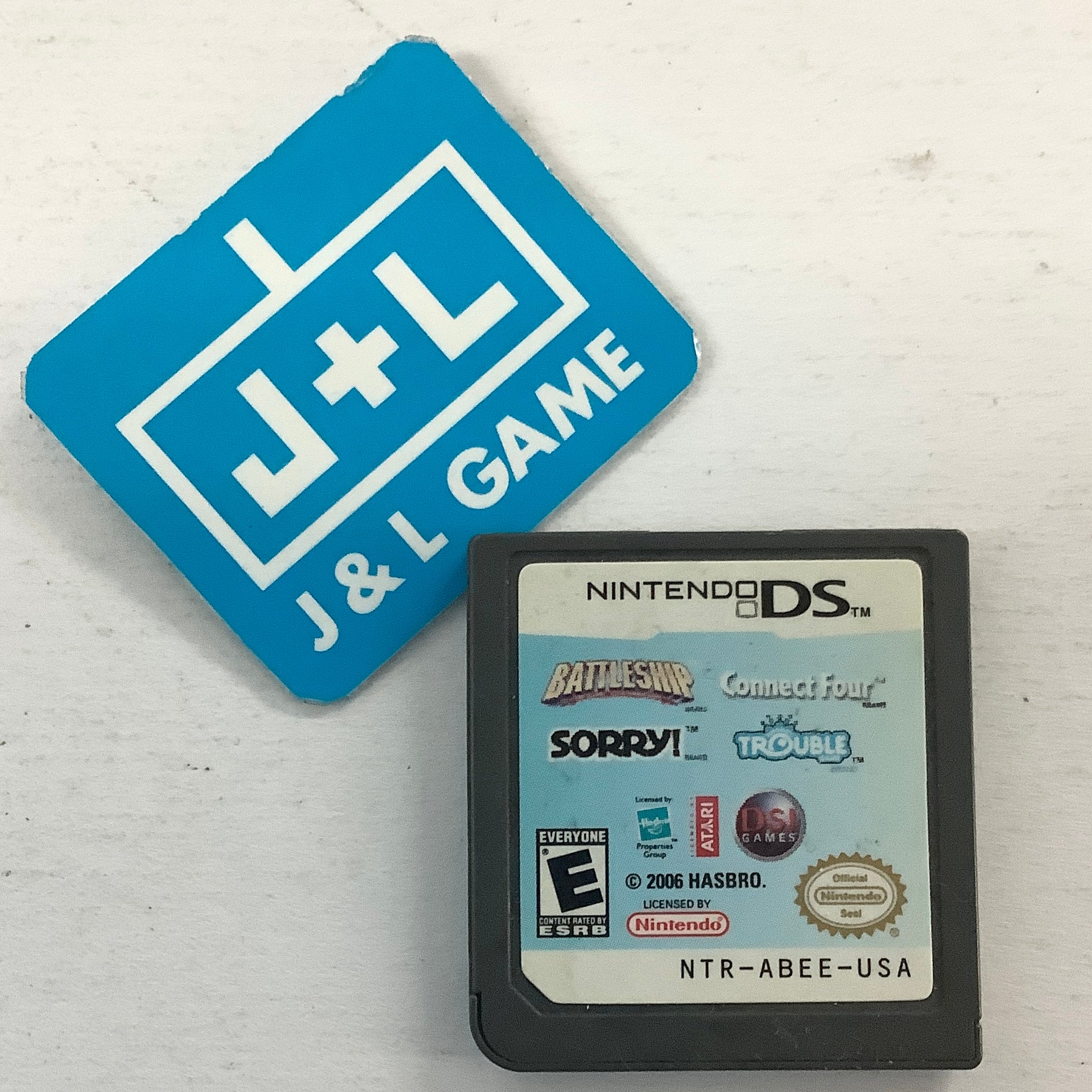 Battleship / Connect Four / Sorry! / Trouble -  (NDS) Nintendo DS [Pre-Owned]