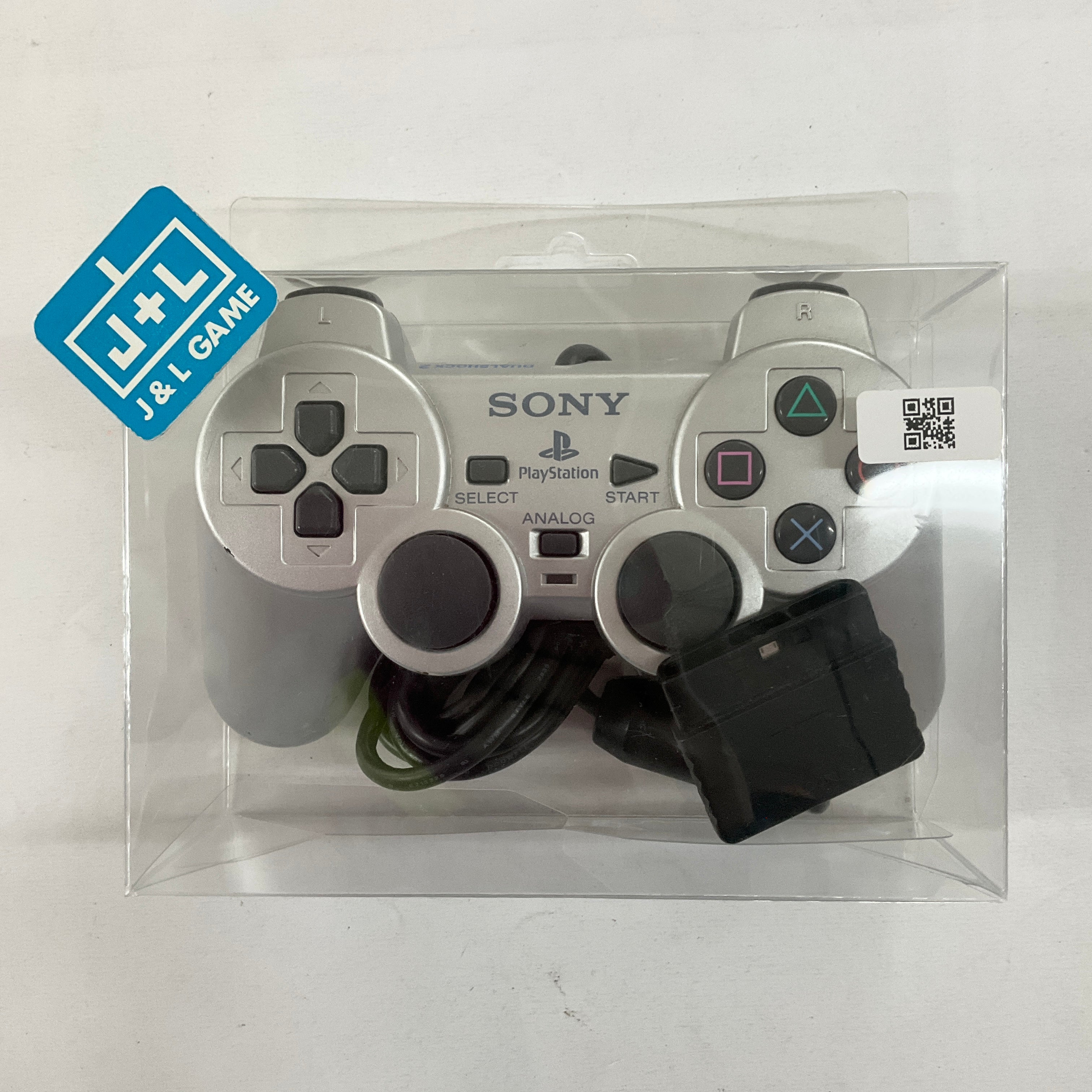 Sony DualShock 2 Controller (Silver) - (PS2) PlayStation 2 [Pre-Owned] Accessories Sony   