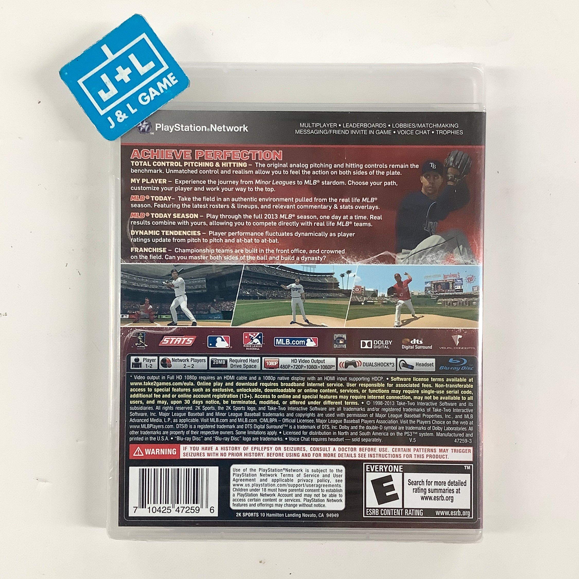 Major League Baseball 2K13 - (PS3) PlayStation 3 Video Games Take-Two Interactive
