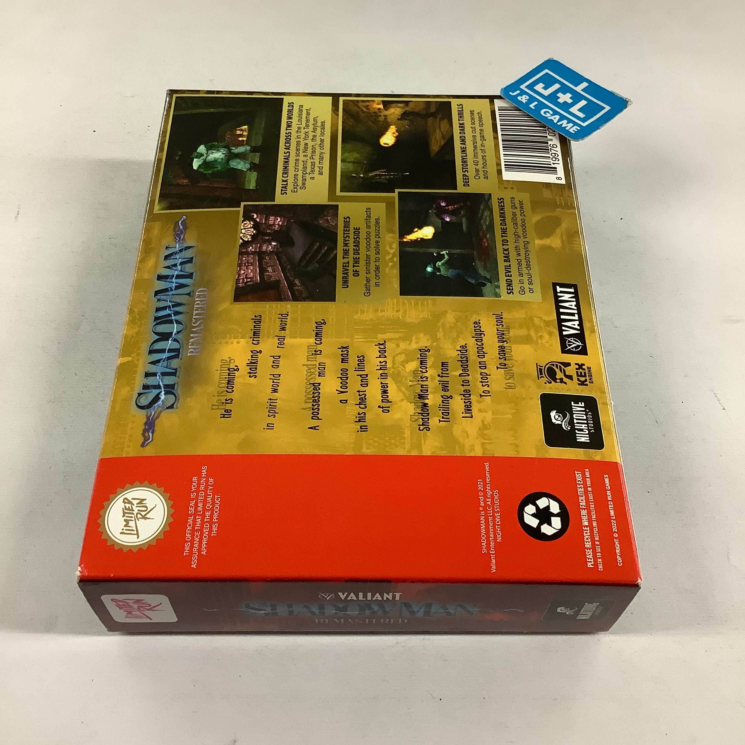 Shadow Man Remastered (Classic Edition) (Limited Run #439) - (PS4) PlayStation 4 Video Games Limited Run Games