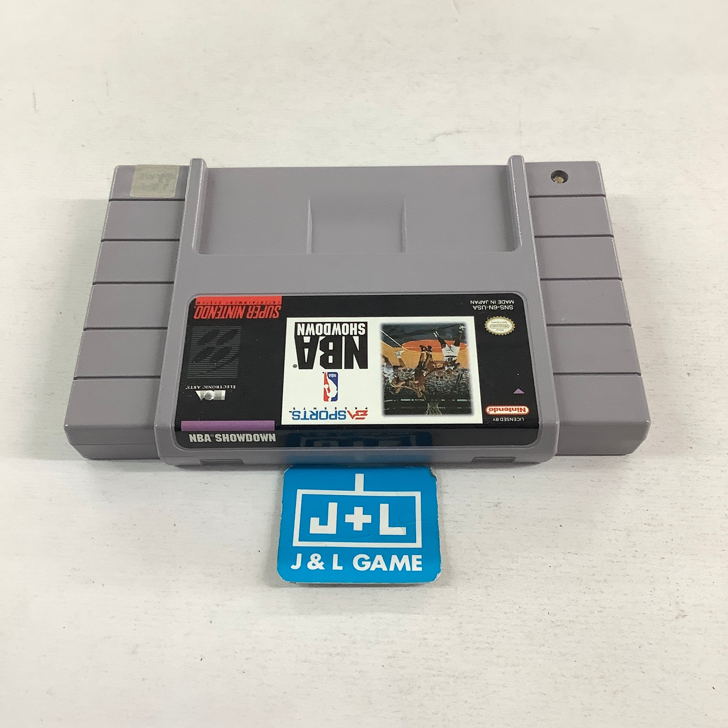 NBA Showdown - (SNES) Super Nintendo [Pre-Owned] Video Games EA Sports