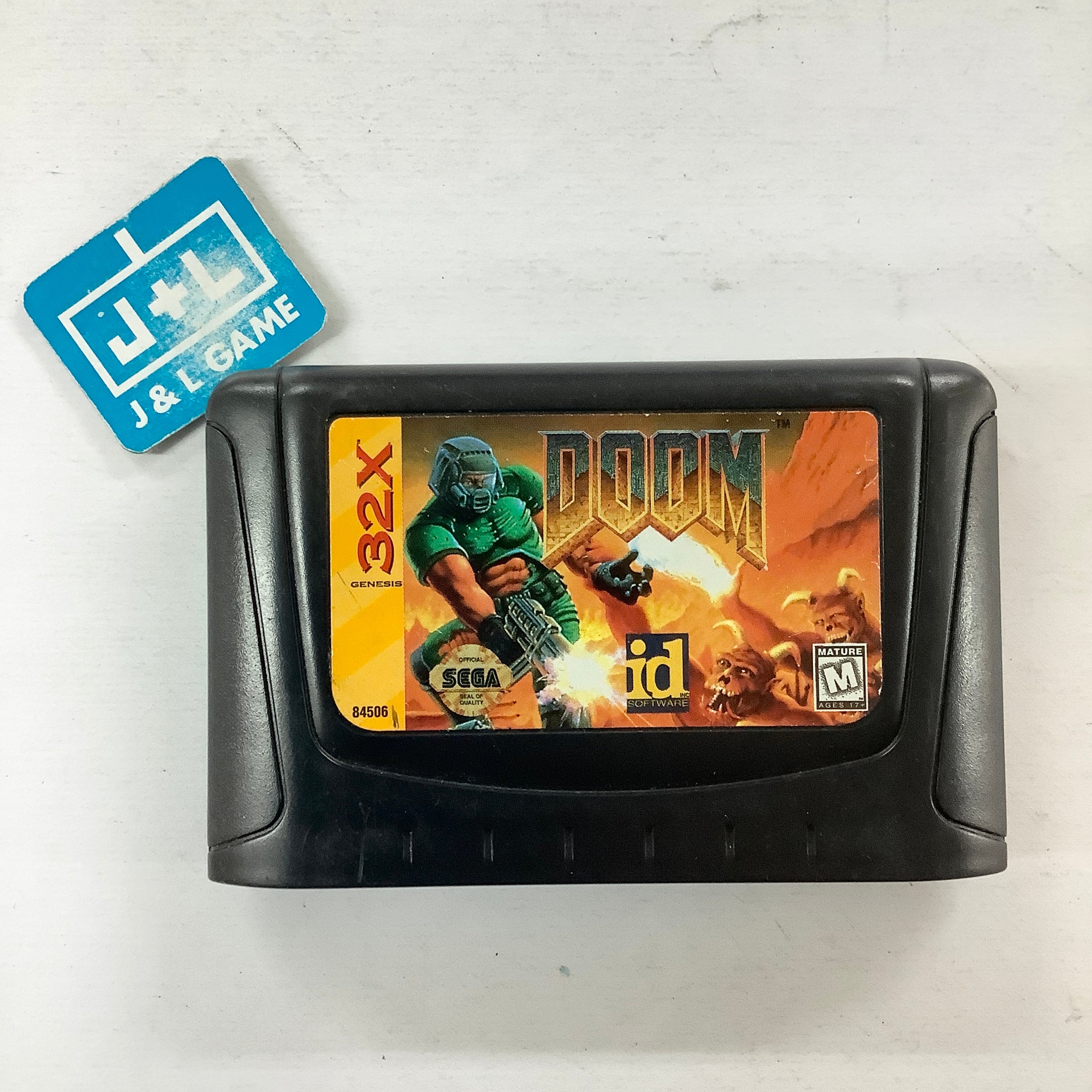 DOOM - SEGA 32X [Pre-Owned] Video Games Sega   