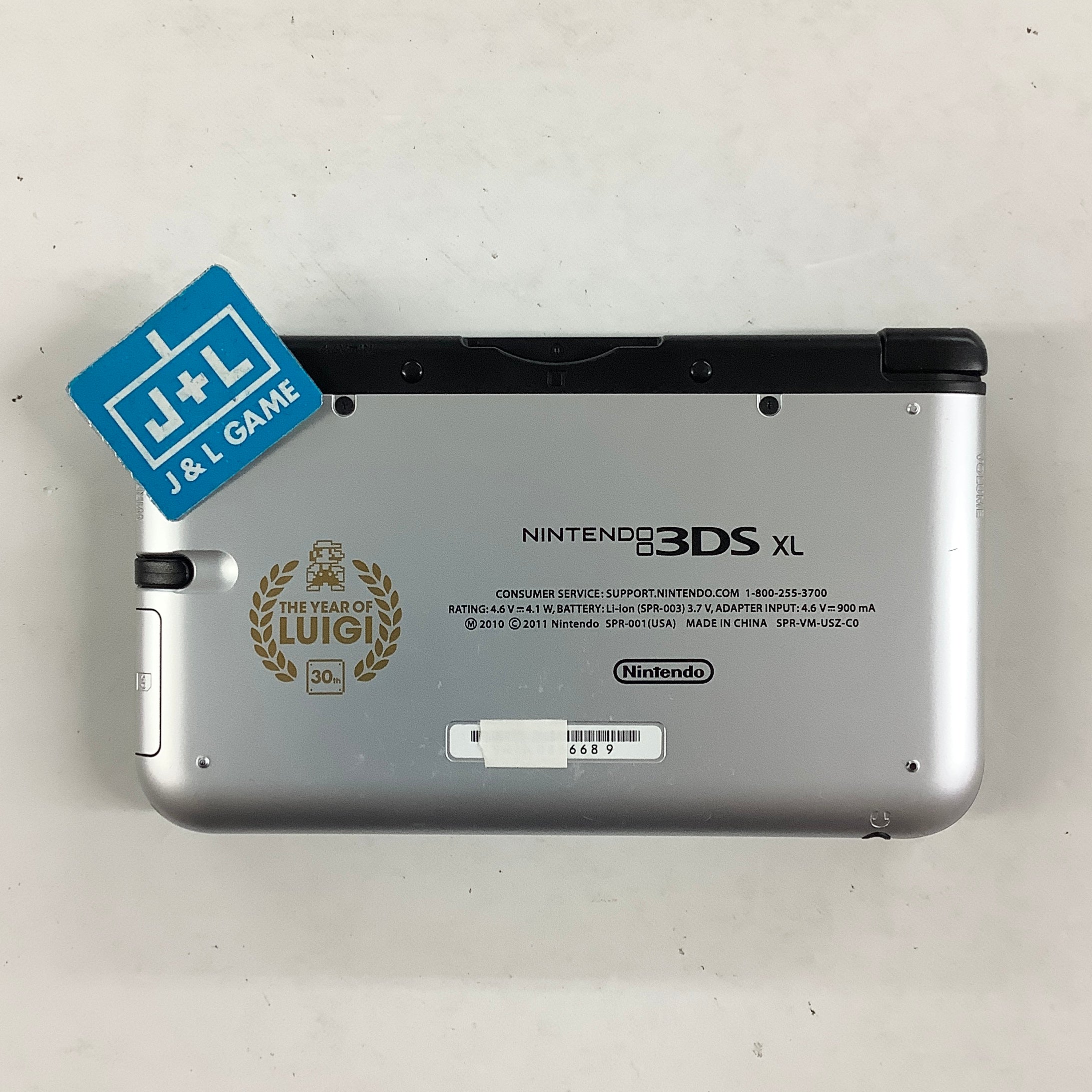 Nintendo 3DS XL Console (Mario & Luigi Silver) - Nintendo 3DS [Pre-Owned] Consoles Nintendo
