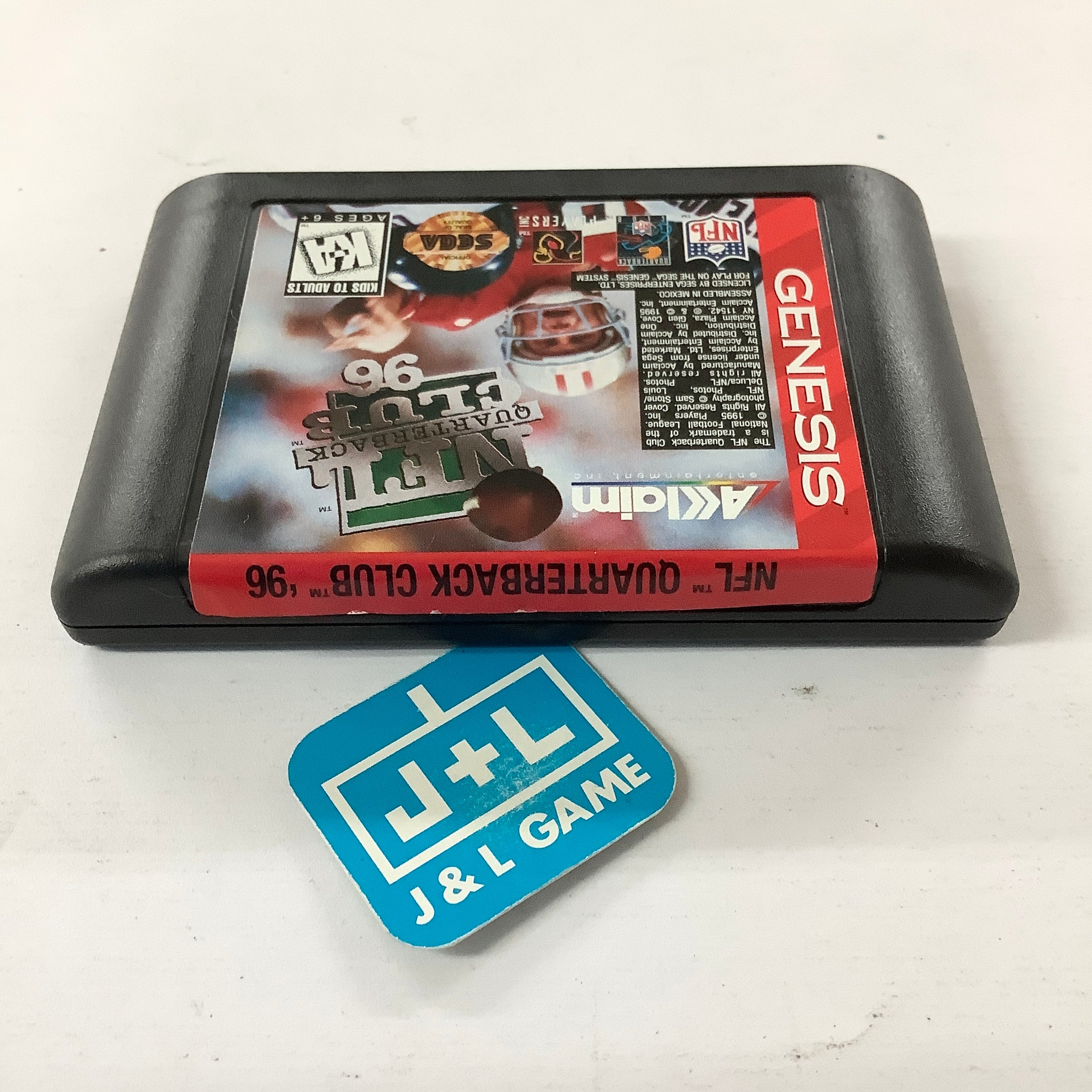 NFL Quarterback Club 96 - (SG) SEGA Genesis [Pre-Owned] Video Games Acclaim   