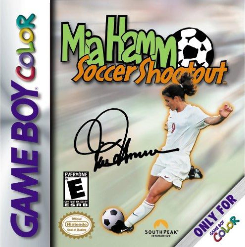 Mia Hamm Soccer Shootout - (GBC) Game Boy Color [Pre-Owned]