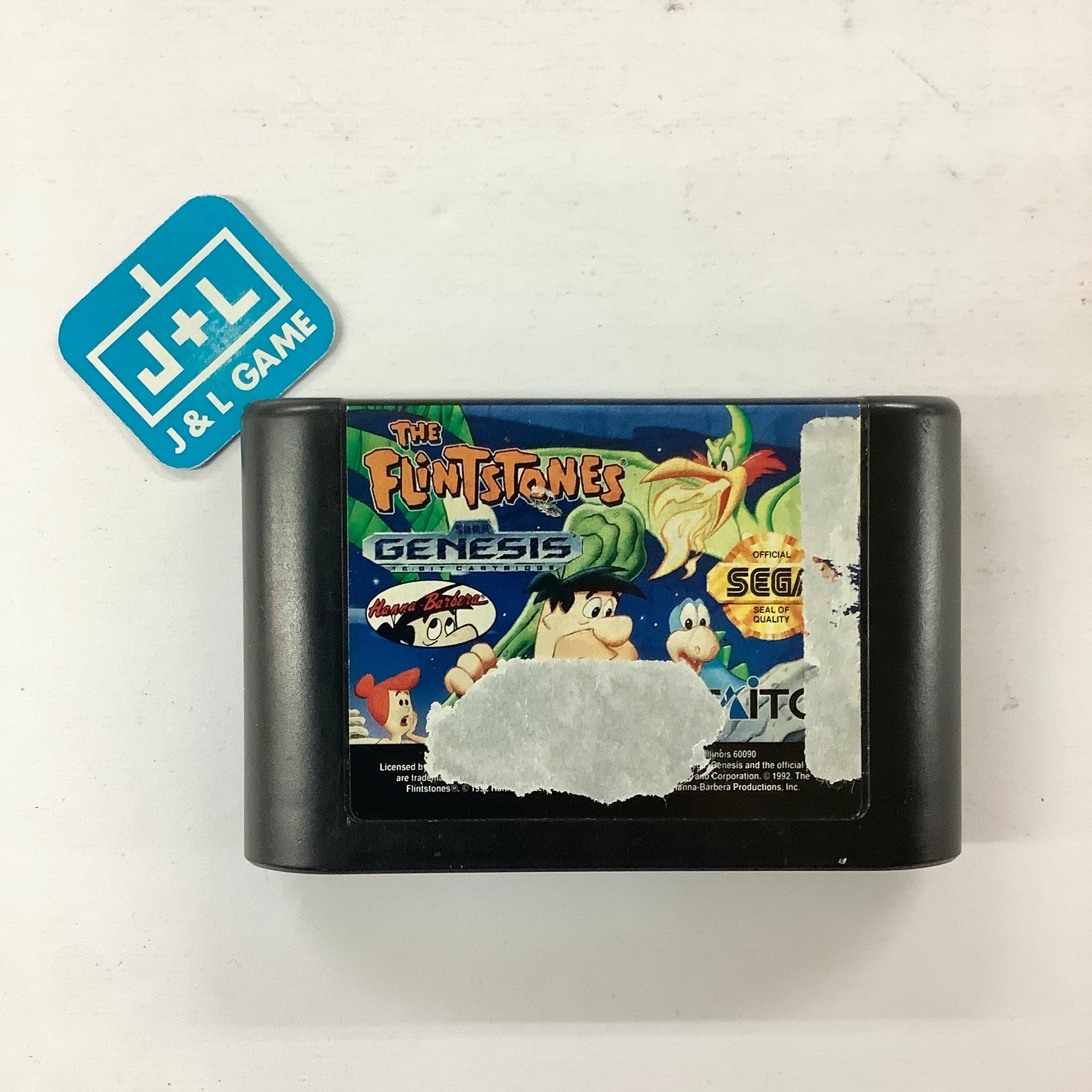 The Flintstones - (SG) SEGA Genesis [Pre-Owned] Video Games Taito Corporation   