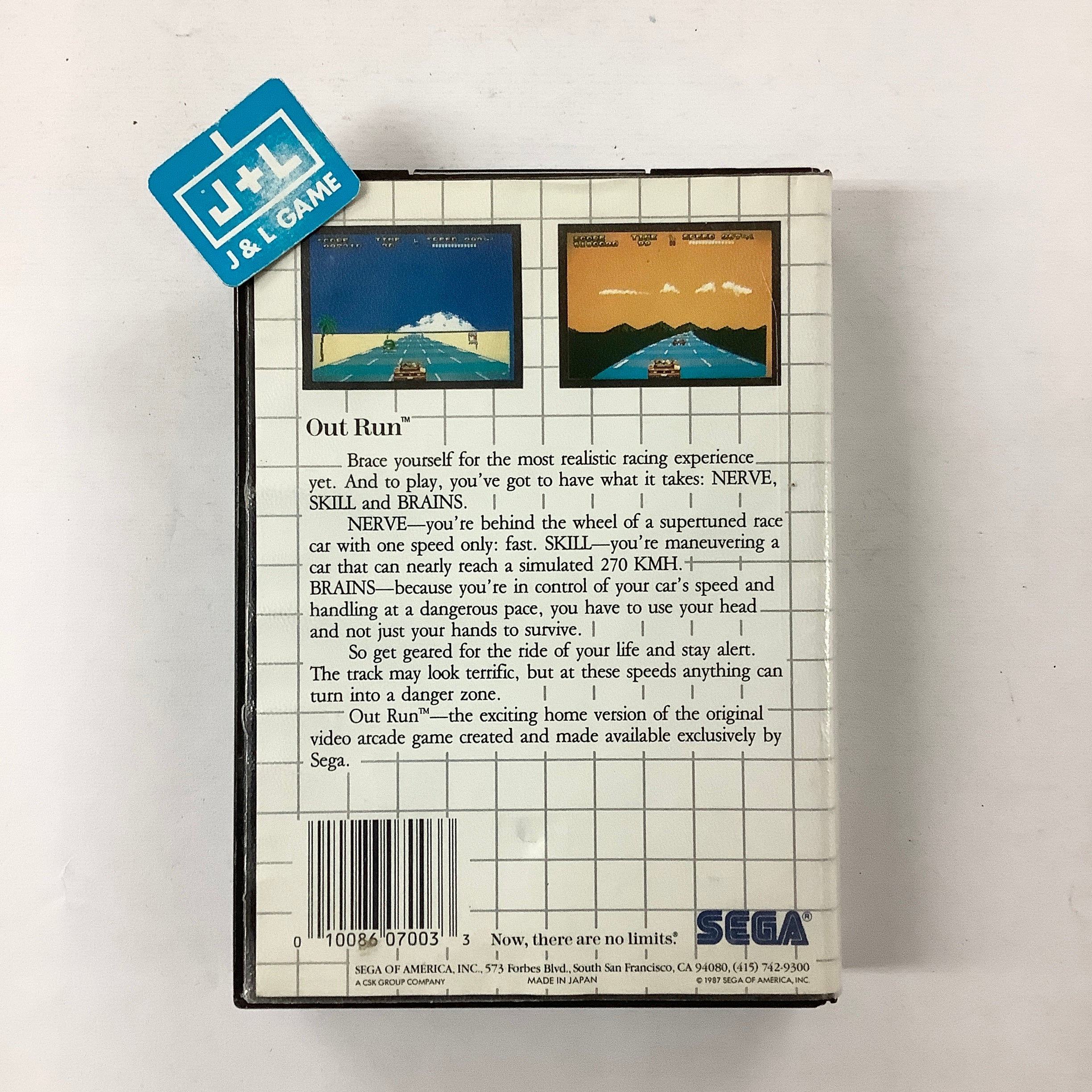 OutRun - SEGA Master System [Pre-Owned] Video Games Sega   