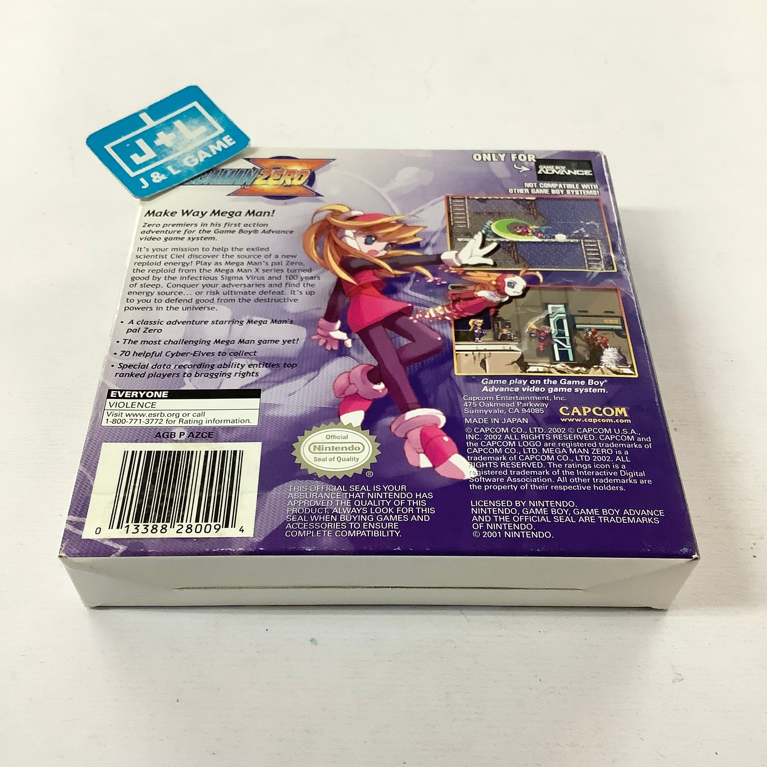Mega Man Zero - (GBA) Game Boy Advance [Pre-Owned] Video Games Capcom   