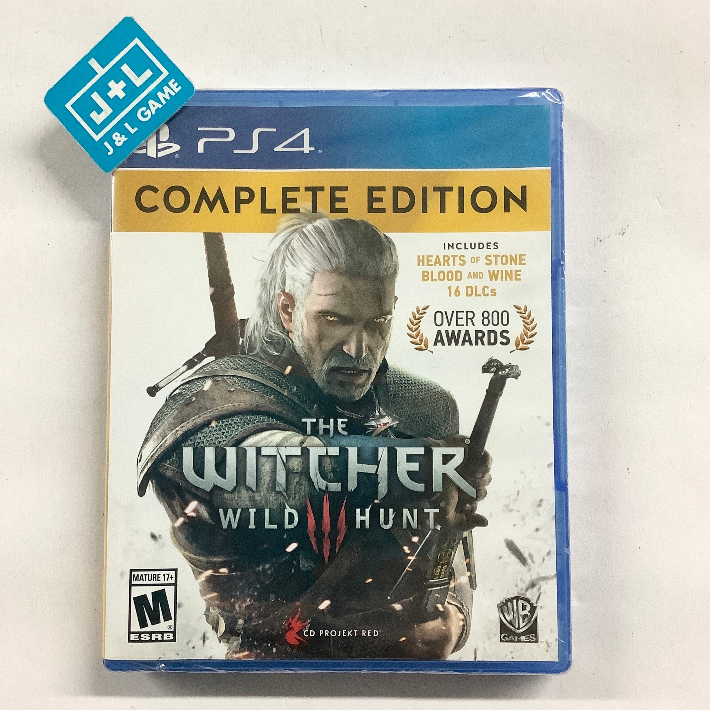 The Witcher 3: Wild Hunt (Complete Edition) - (PS4) PlayStation 4 Video Games WB Games