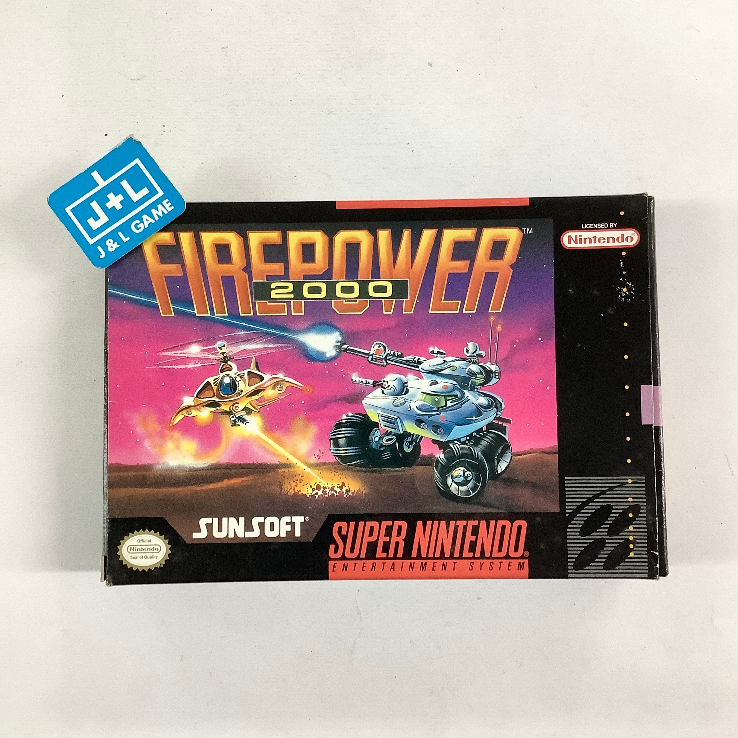 Firepower 2000 - (SNES) Super Nintendo [Pre-Owned] Video Games SunSoft