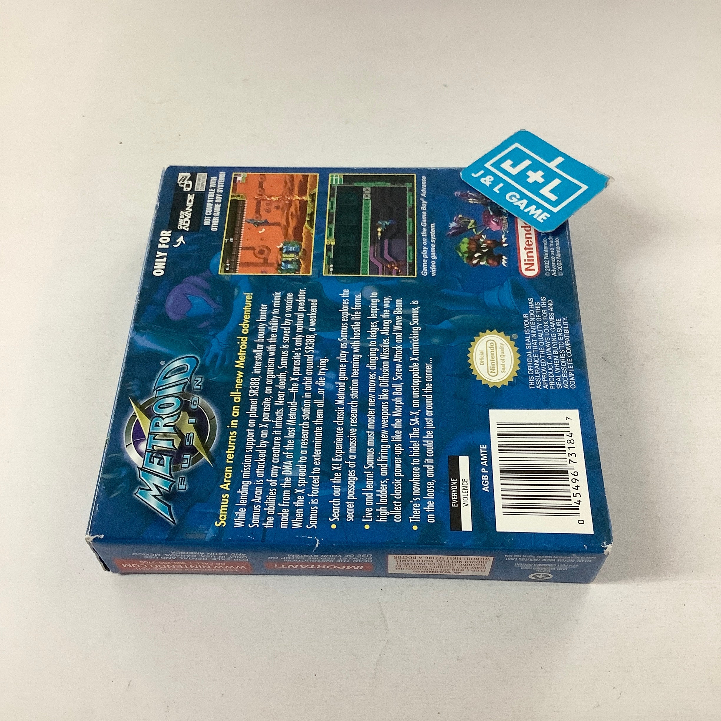 Metroid Fusion - (GBA) Game Boy Advance [Pre-Owned] Video Games Nintendo