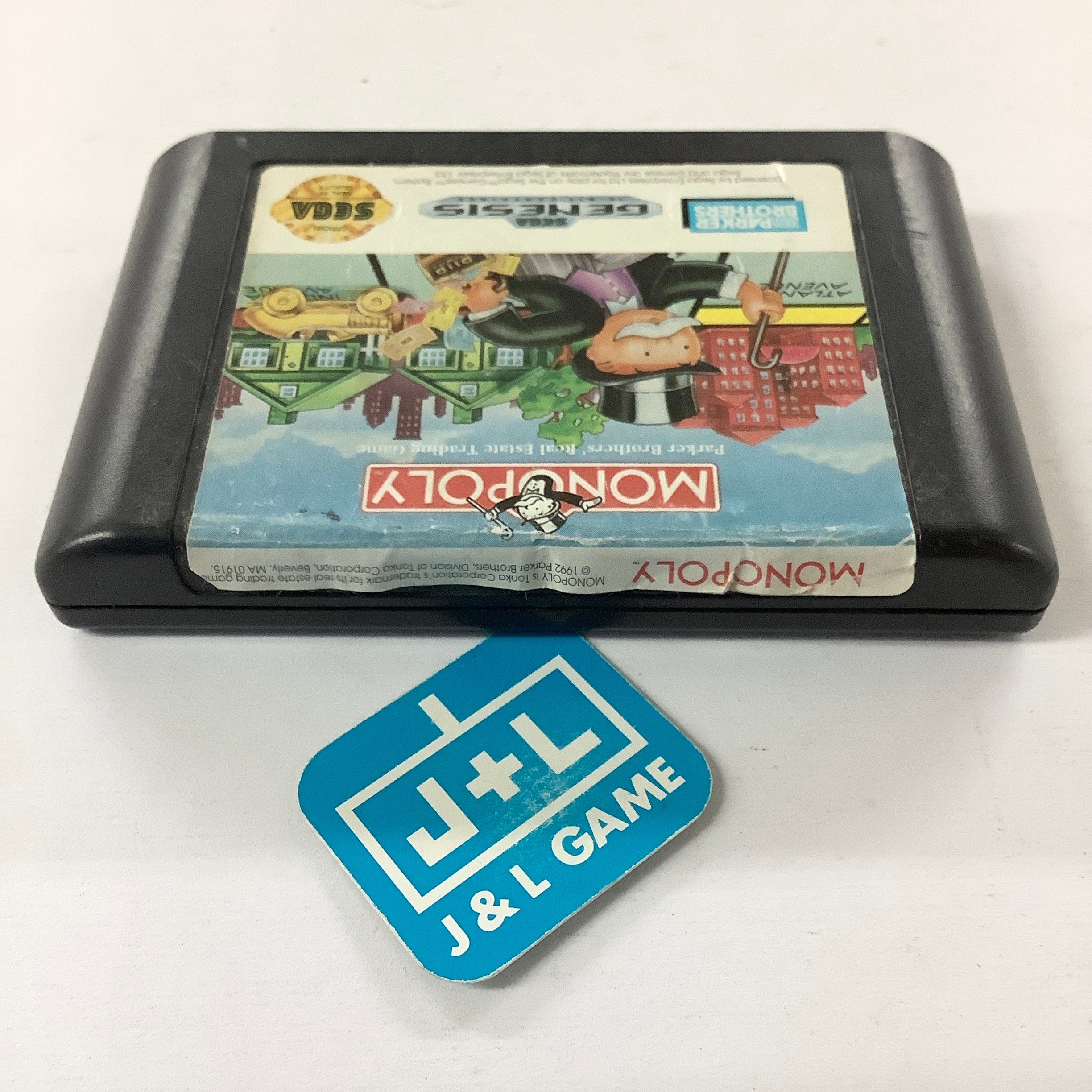 Monopoly - (SG) SEGA Genesis [Pre-Owned] Video Games Parker Brothers   